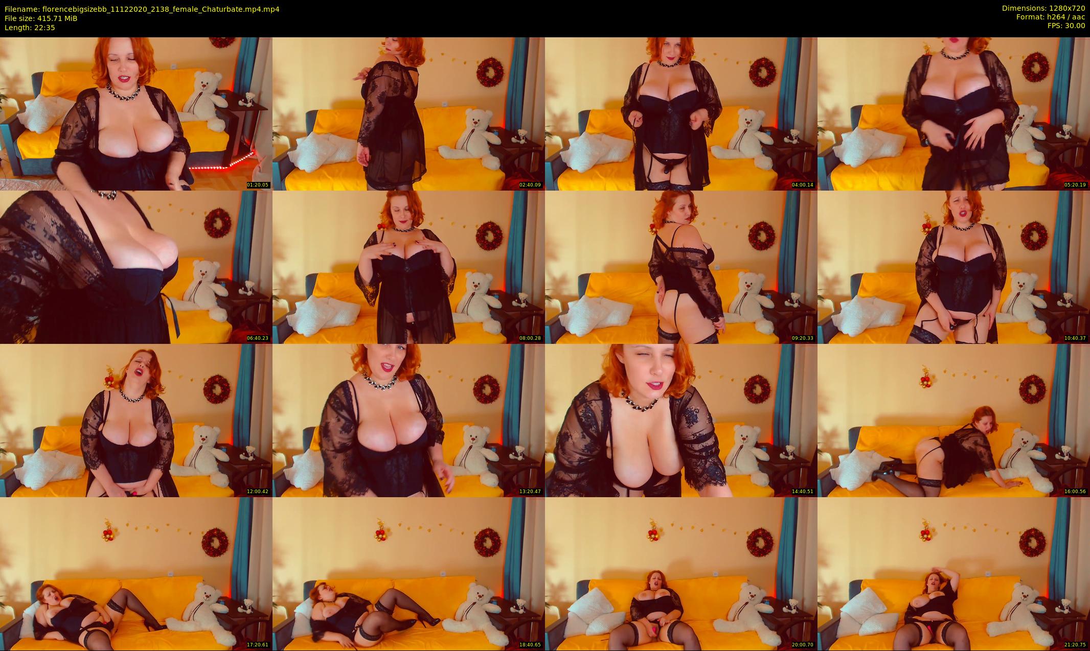 florencebigsizebb — 23 minute Chaturbate female cam show recording, 720p, Dec 11, 2020