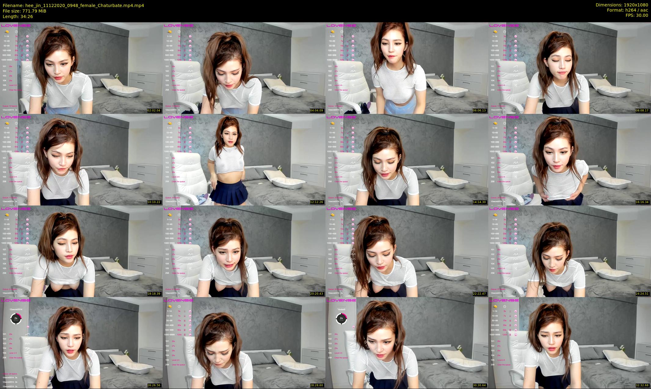 hee_jin — 35 minute Chaturbate female cam show recording, 1080p, Dec 11, 2020