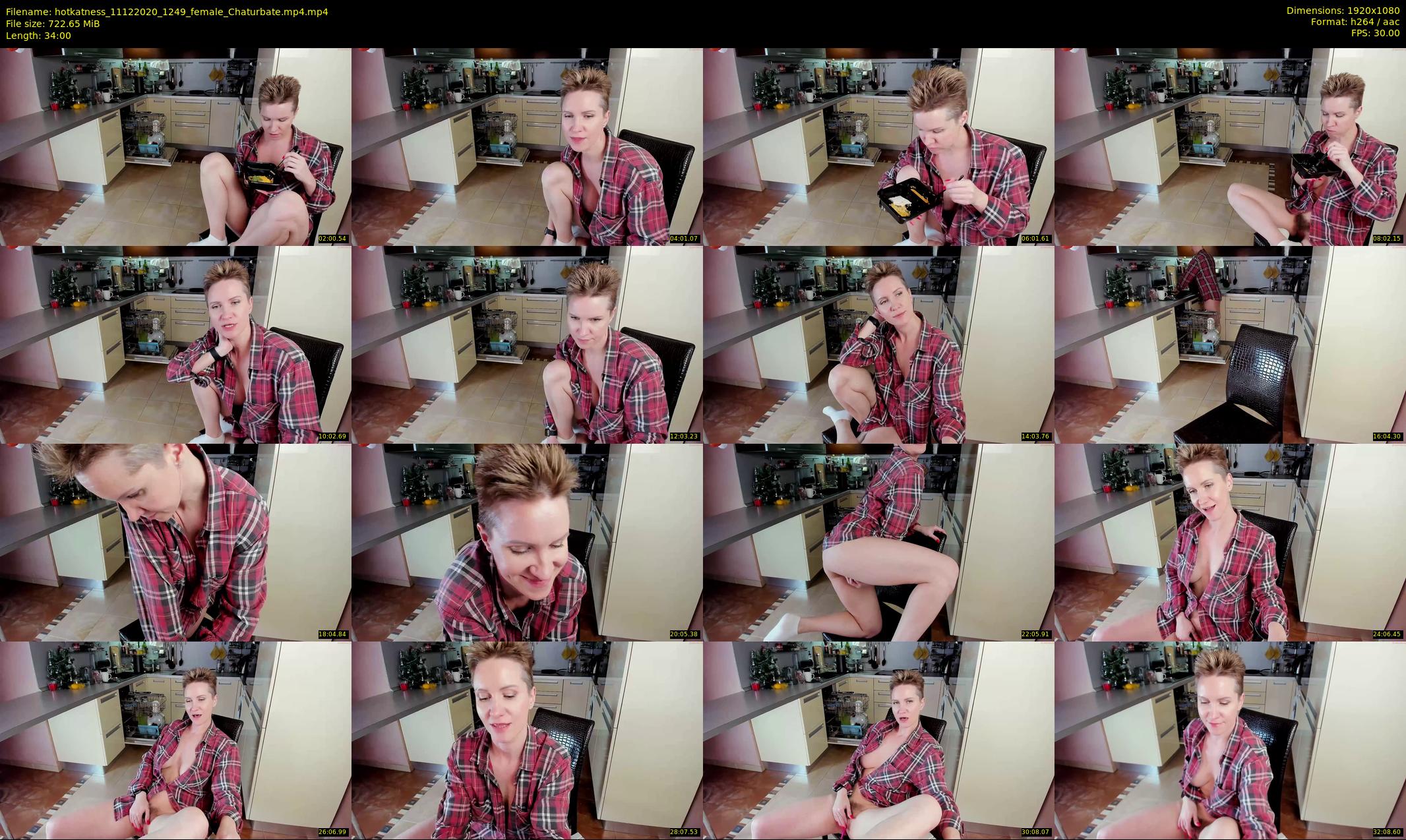 hotkatness — 34 minute Chaturbate female cam show recording, 1080p, Dec 11, 2020