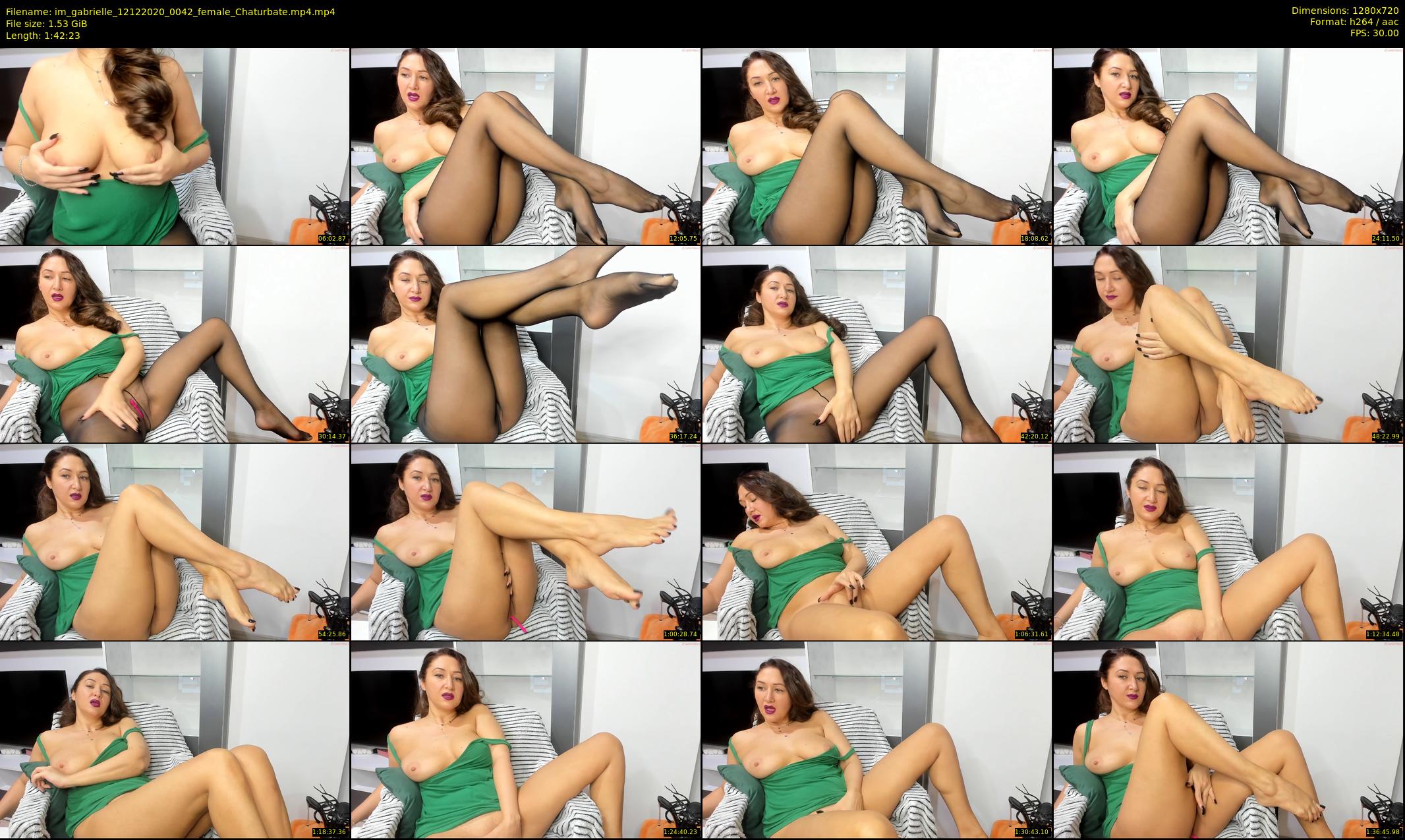 im_gabrielle — 103 minute Chaturbate female cam show recording, 720p, Dec 12, 2020