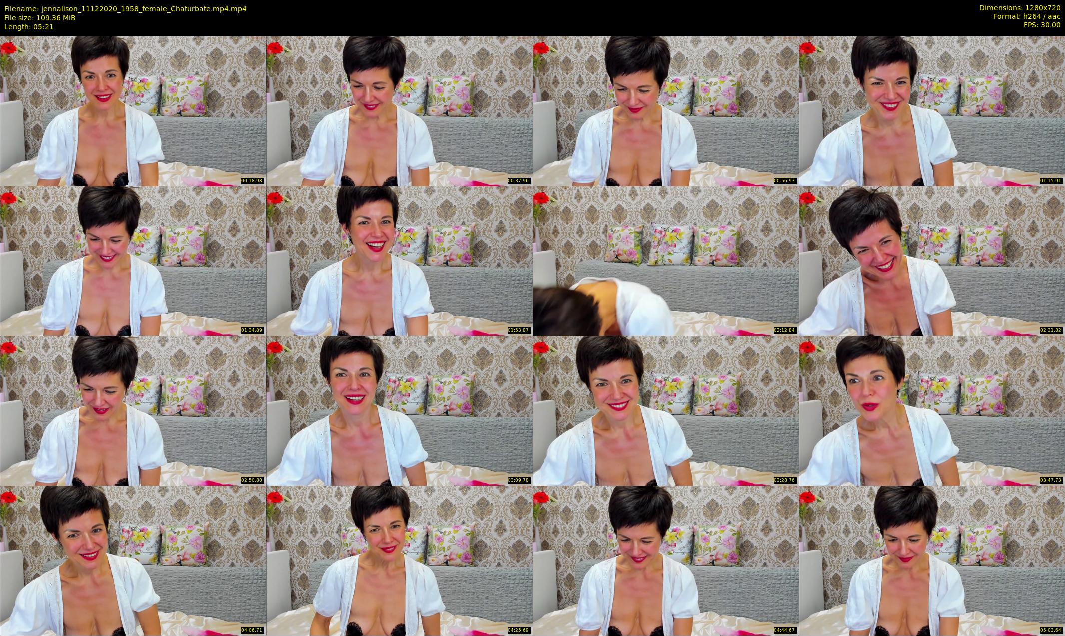 jennalison — 6 minute Chaturbate female cam show recording, 720p, Dec 11, 2020