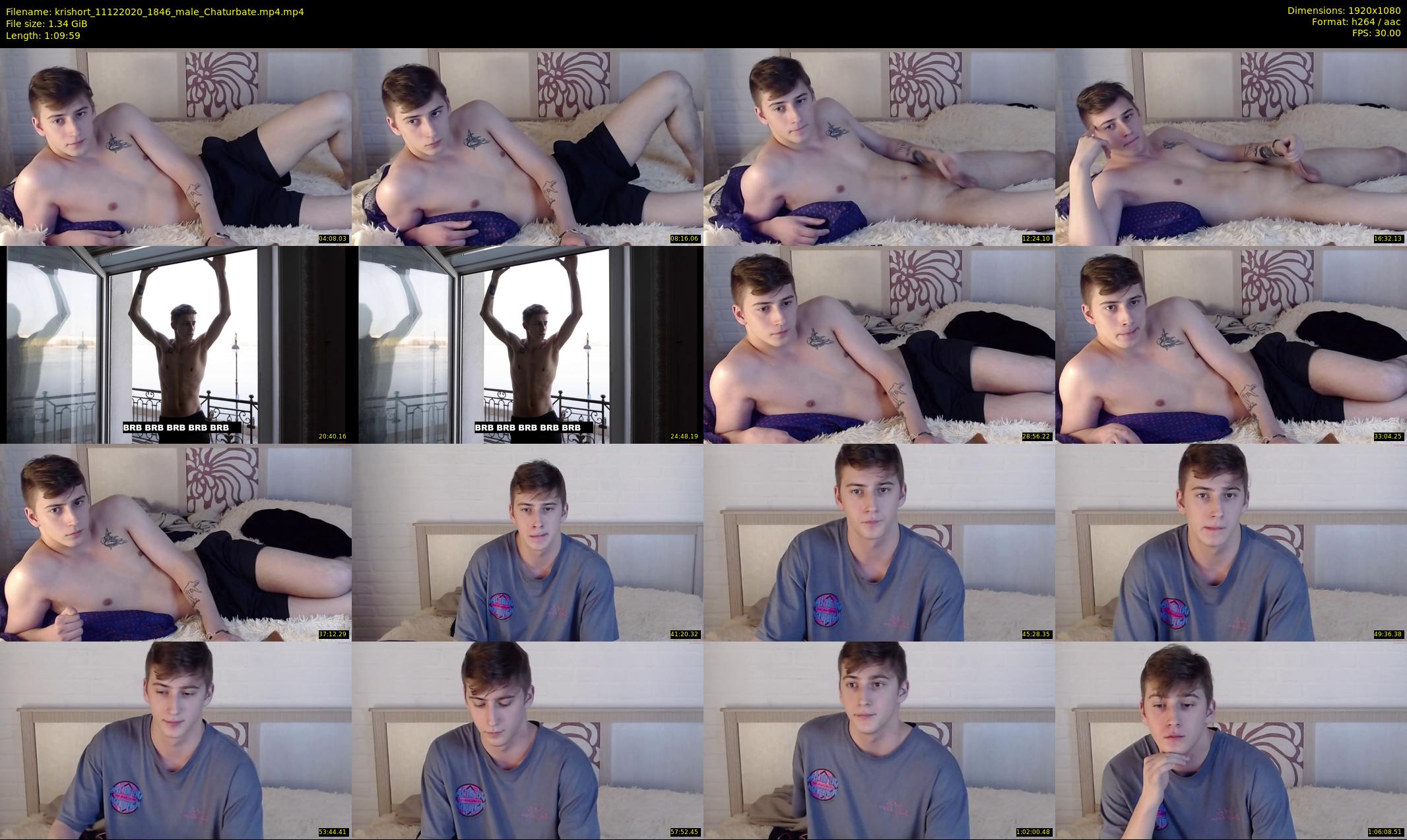 krishort — 70 minute Chaturbate male cam show recording, 1080p, Dec 11, 2020