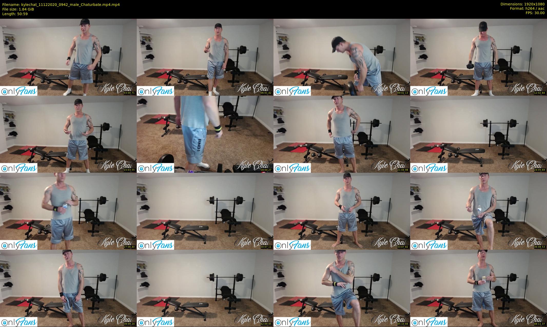kylechat — 51 minute Chaturbate male cam show recording, 1080p, Dec 11, 2020