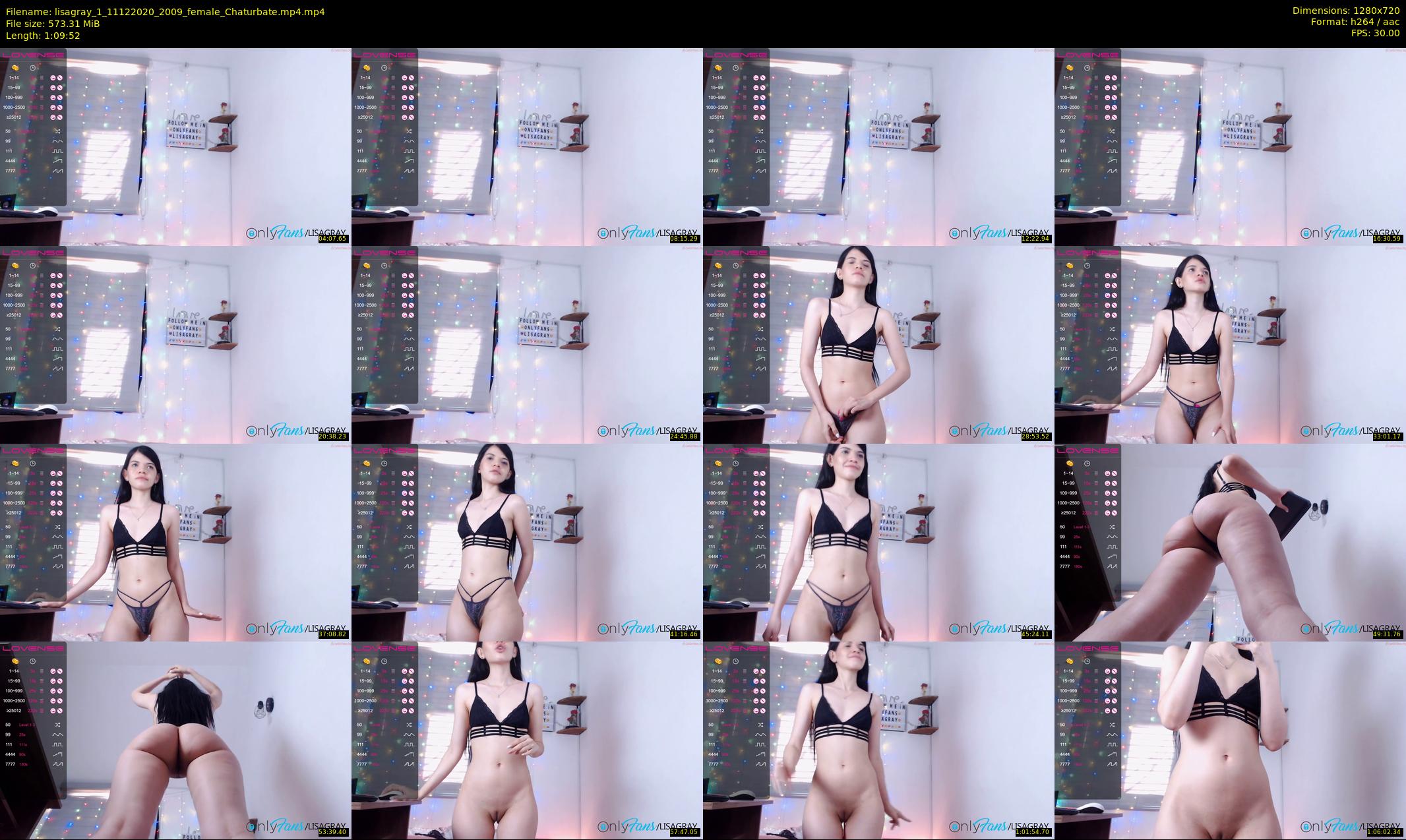 lisagray_1 — 70 minute Chaturbate female cam show recording, 720p, Dec 11, 2020