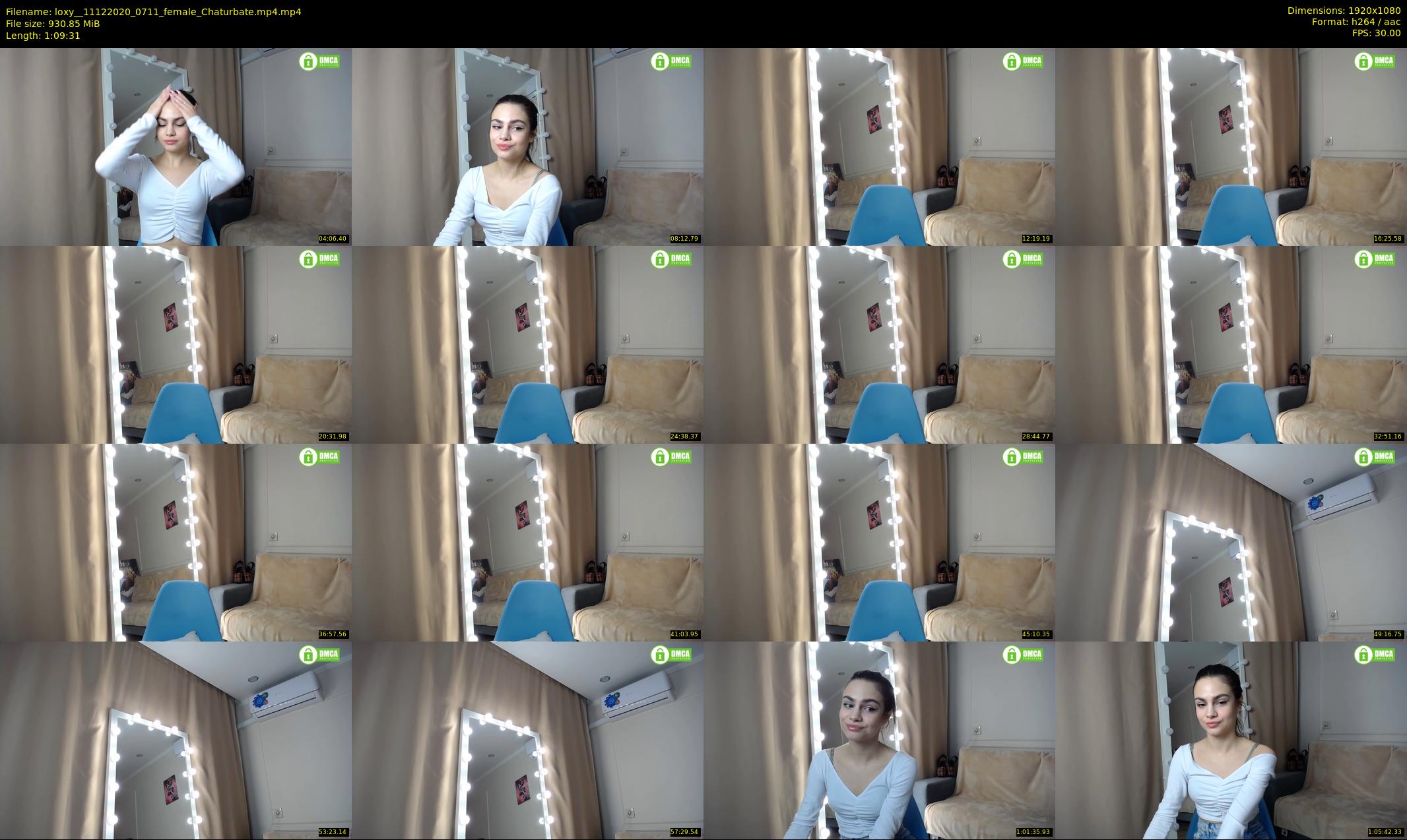 loxy_ — 70 minute Chaturbate female cam show recording, 1080p, Dec 11, 2020
