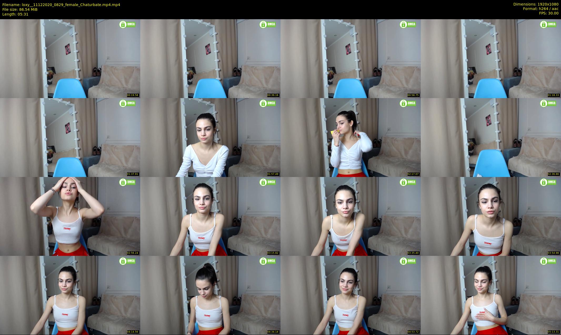 loxy_ — 6 minute Chaturbate female cam show recording, 1080p, Dec 11, 2020