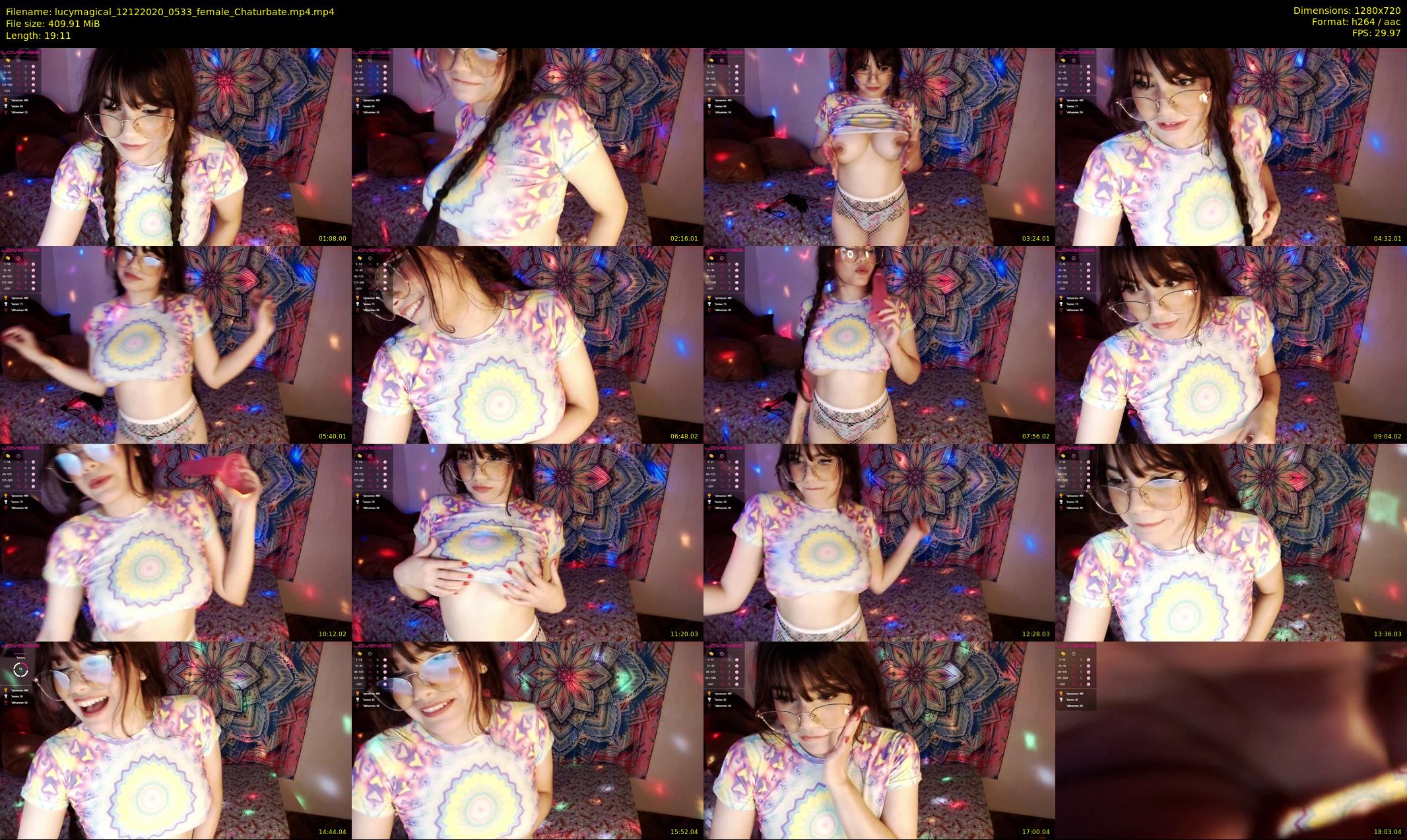 lucymagical — 20 minute Chaturbate female cam show recording, 720p, Dec 12, 2020