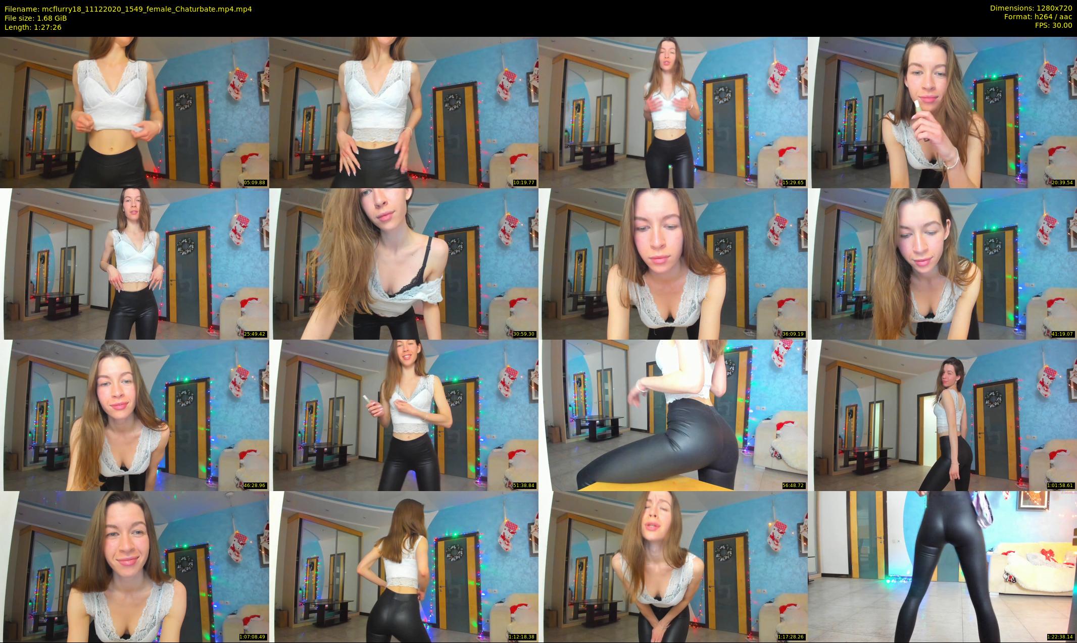 mcflurry18 — 88 minute Chaturbate female cam show recording, 720p, Dec 11, 2020