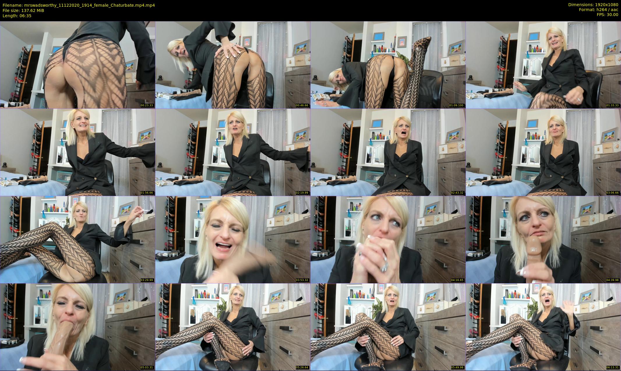mrswadsworthy — 7 minute Chaturbate female cam show recording, 1080p, Dec 11, 2020