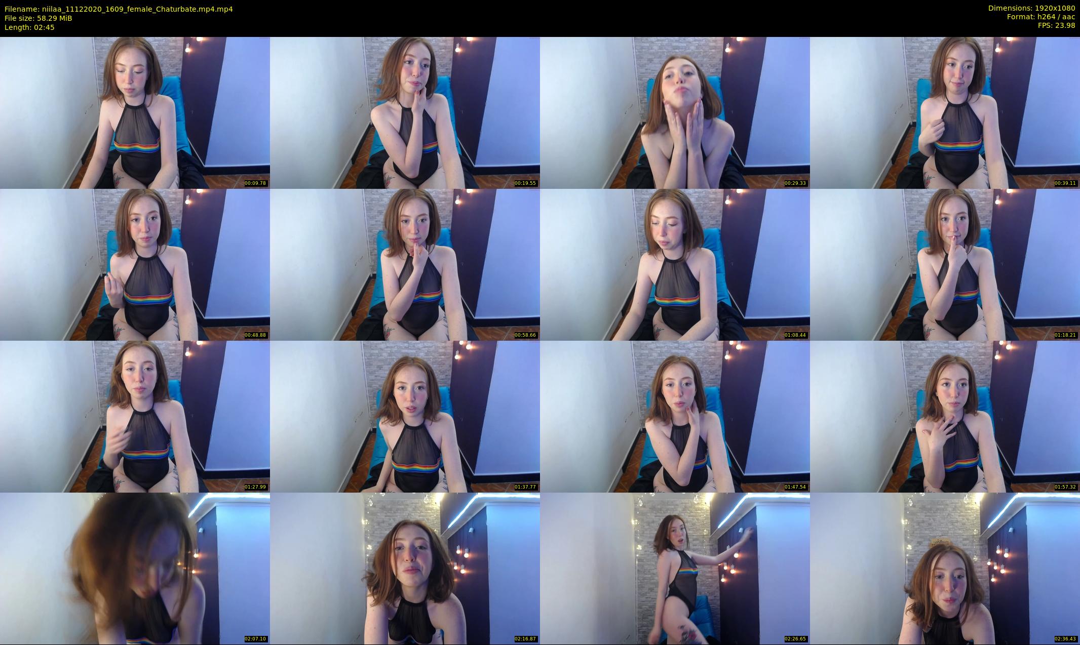 niilaa — 3 minute Chaturbate female cam show recording, 1080p, Dec 11, 2020