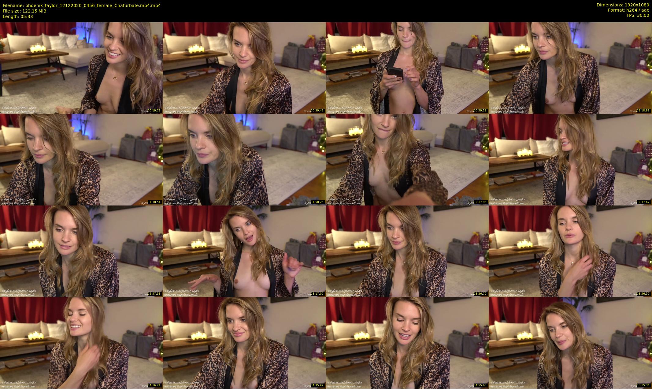 phoenix_taylor — 6 minute Chaturbate female cam show recording, 1080p, Dec 12, 2020