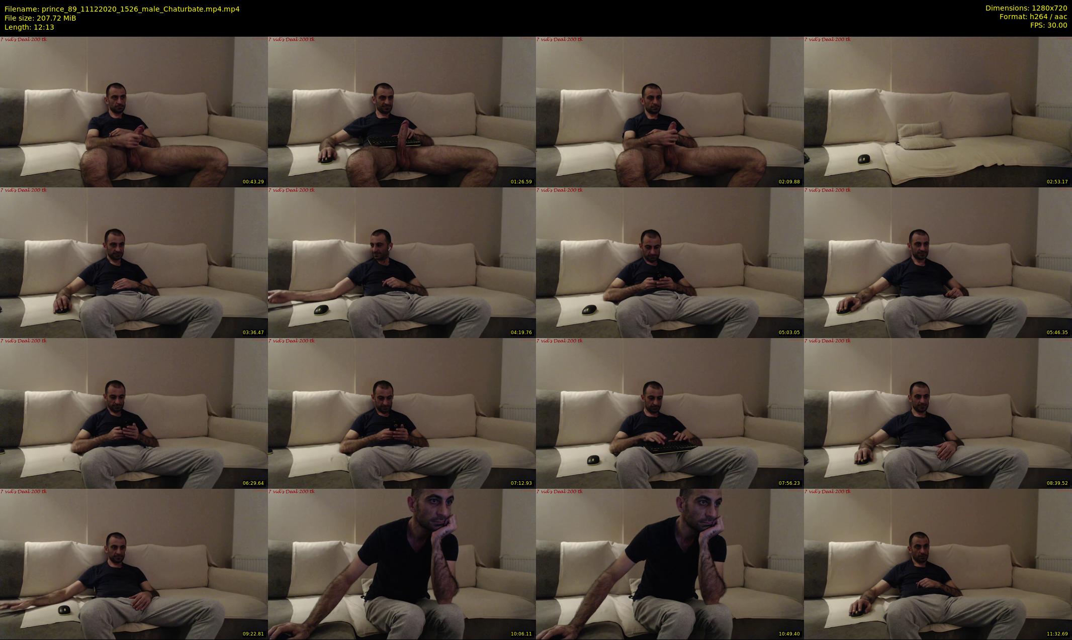 prince_89 — 13 minute Chaturbate male cam show recording, 720p, Dec 11, 2020