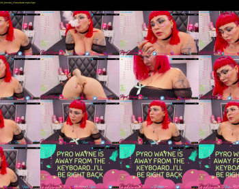 pyrowayne — 59 minute Chaturbate female cam show recording, 720p, Dec 12, 2020