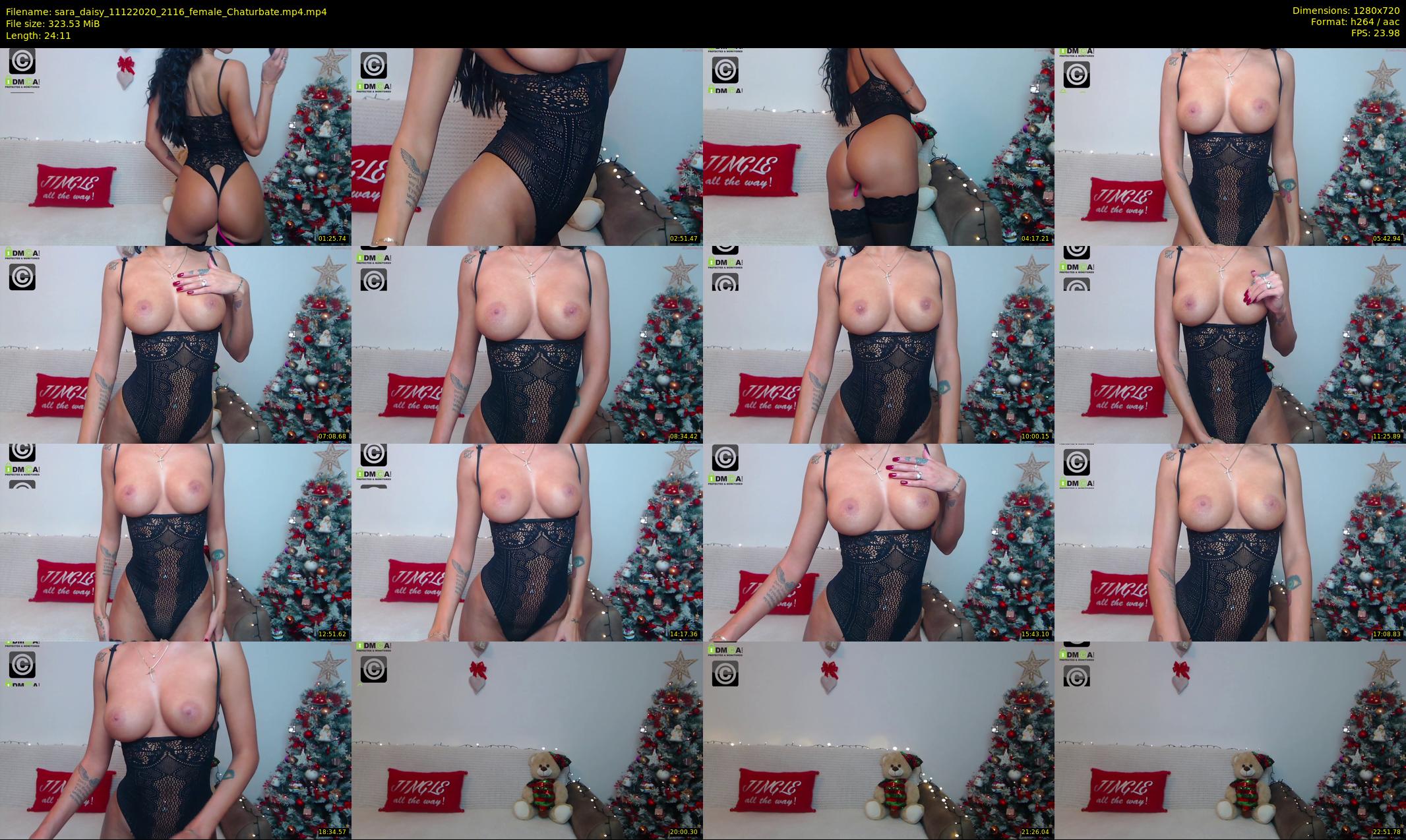 sara_daisy — 25 minute Chaturbate female cam show recording, 720p, Dec 11, 2020