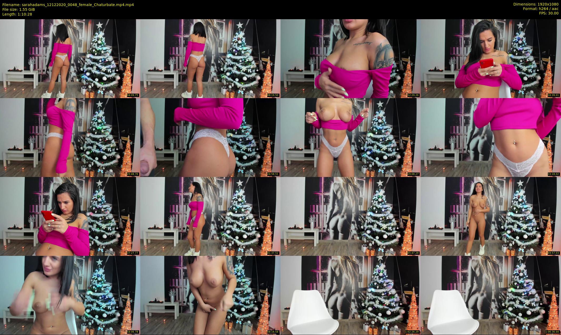 sarahadams — 71 minute Chaturbate female cam show recording, 1080p, Dec 12, 2020