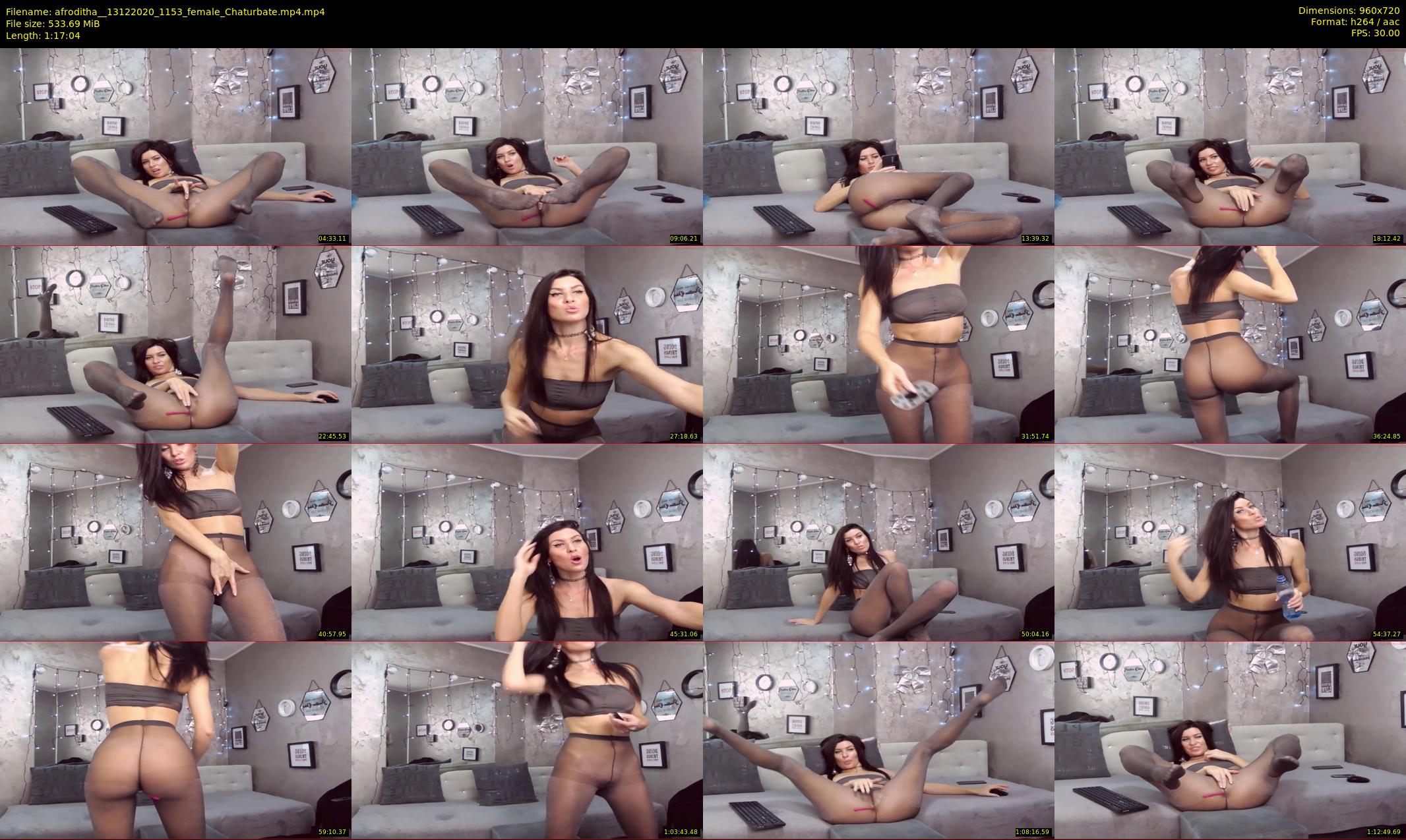 afroditha_ — 78 minute Chaturbate female cam show recording, 720p, Dec 13, 2020