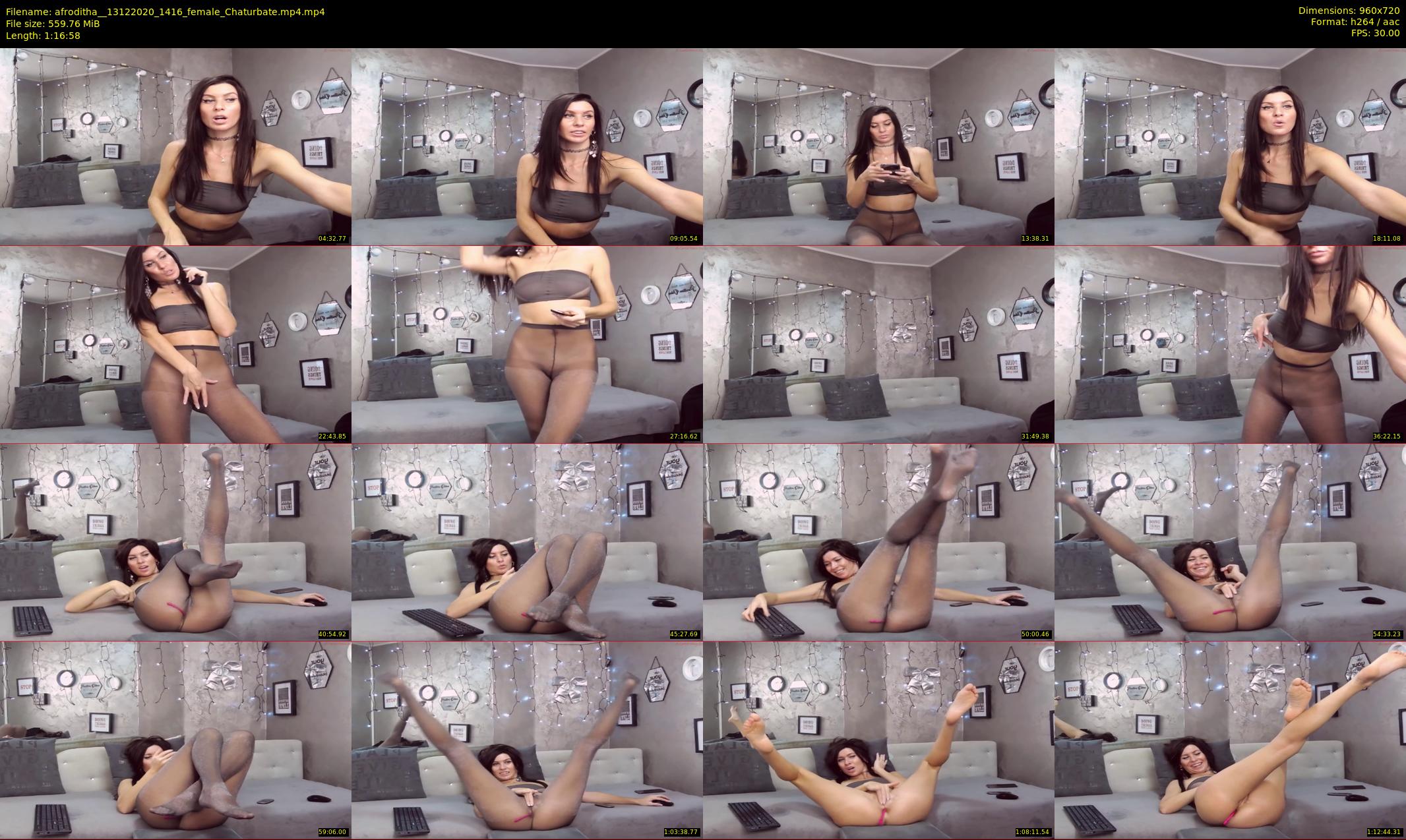 afroditha_ — 77 minute Chaturbate female cam show recording, 720p, Dec 13, 2020