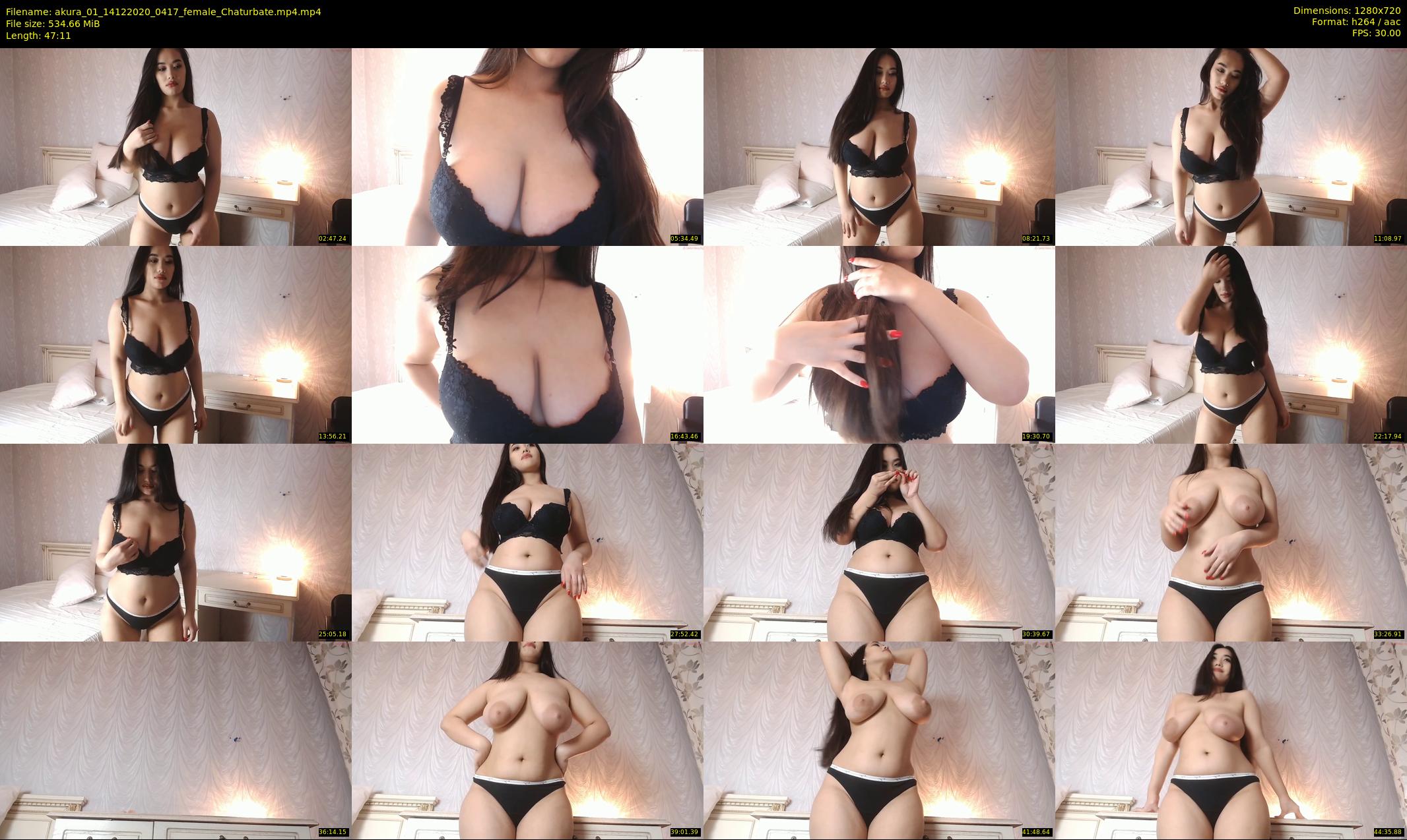 akura_01 — 48 minute Chaturbate female cam show recording, 720p, Dec 14, 2020
