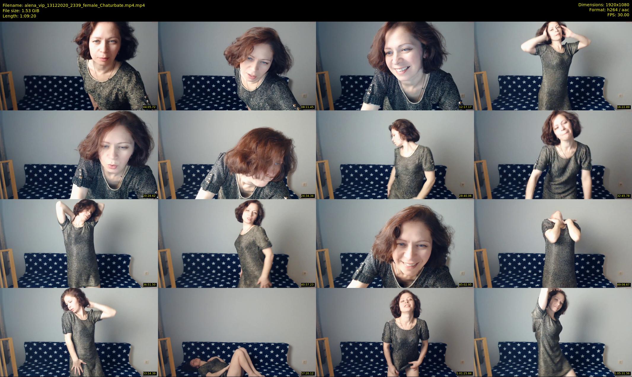 alena_vip — 70 minute Chaturbate female cam show recording, 1080p, Dec 13, 2020