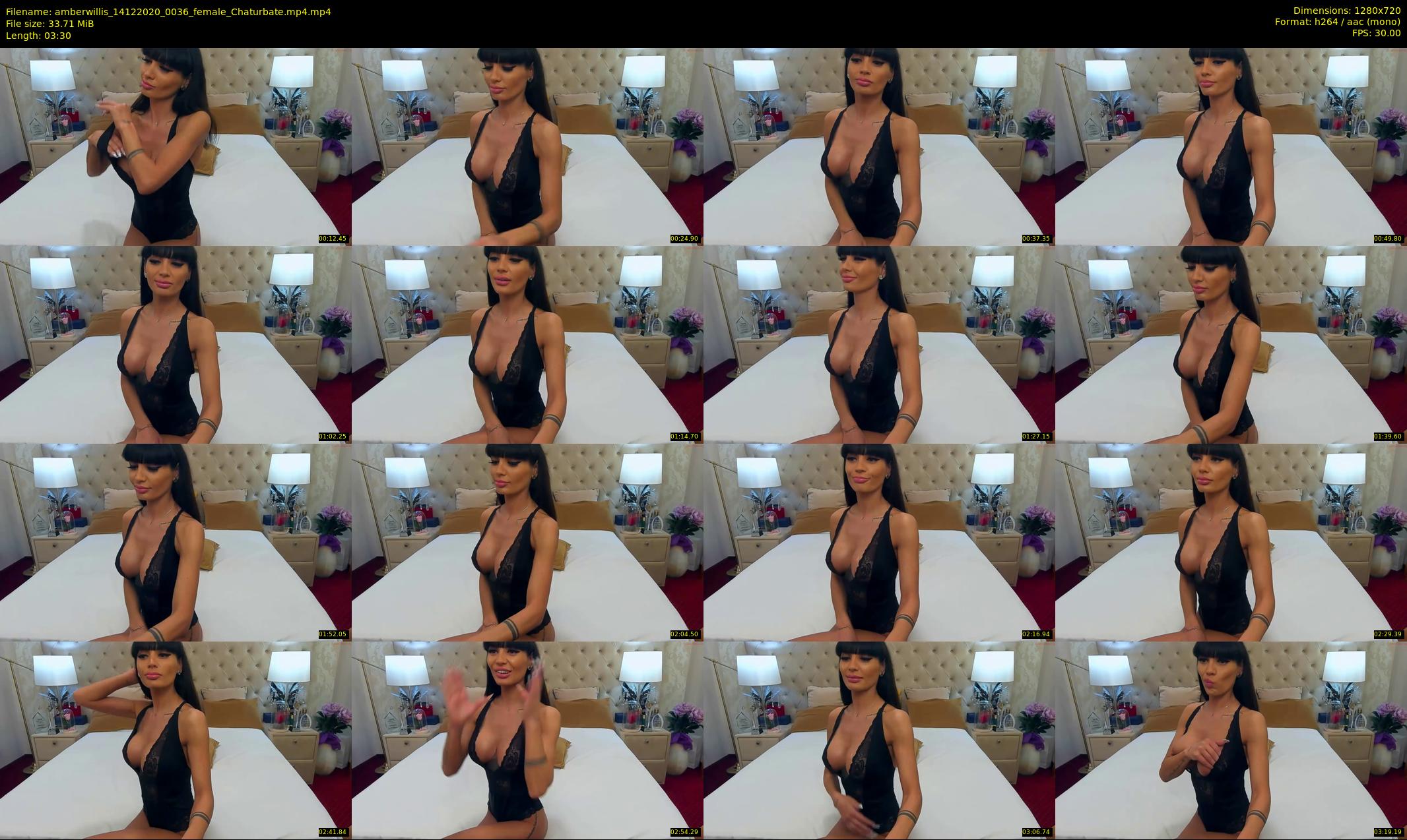 amberwillis — 4 minute Chaturbate female cam show recording, 720p, Dec 14, 2020