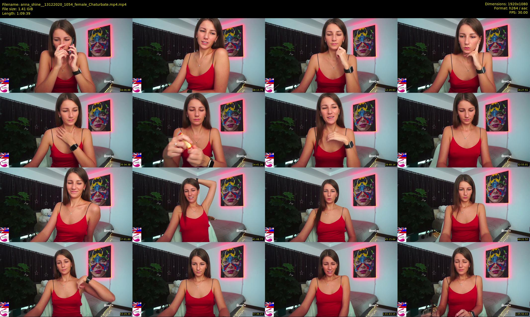 anna_shine_ — 70 minute Chaturbate female cam show recording, 1080p, Dec 13, 2020