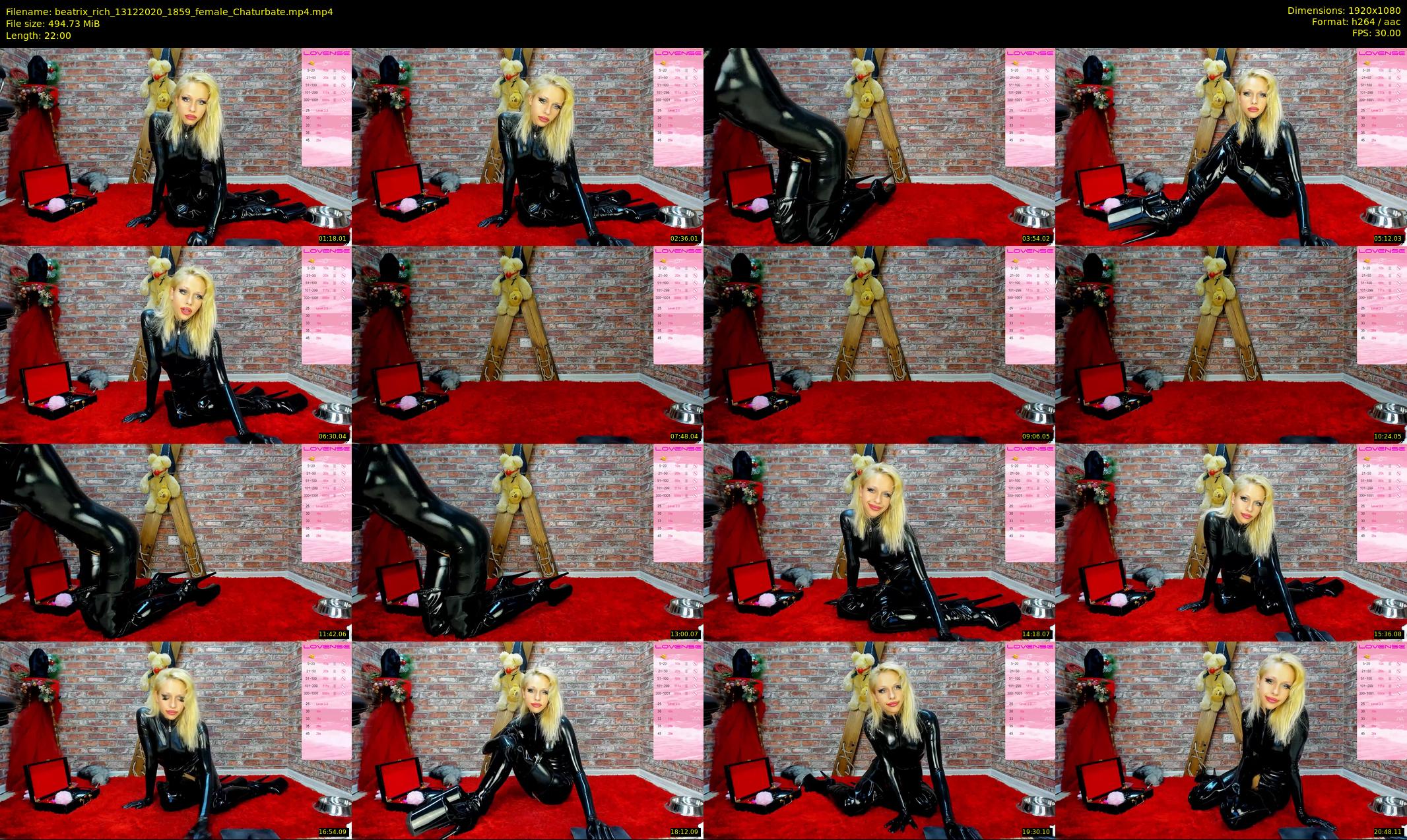 beatrix_rich — 22 minute Chaturbate female cam show recording, 1080p, Dec 13, 2020