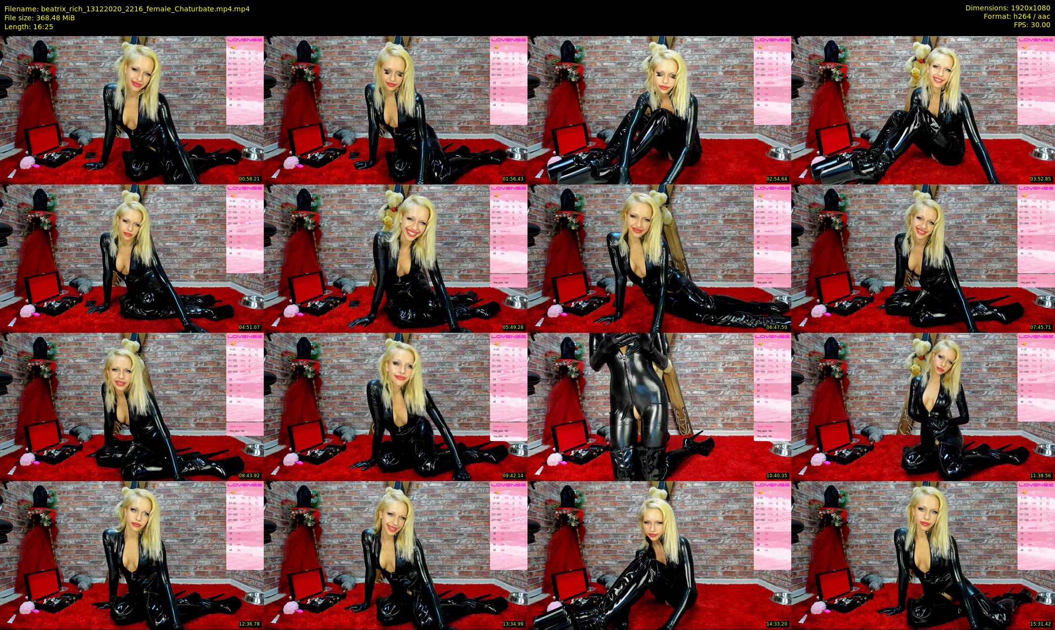 beatrix_rich — 17 minute Chaturbate female cam show recording, 1080p, Dec 13, 2020