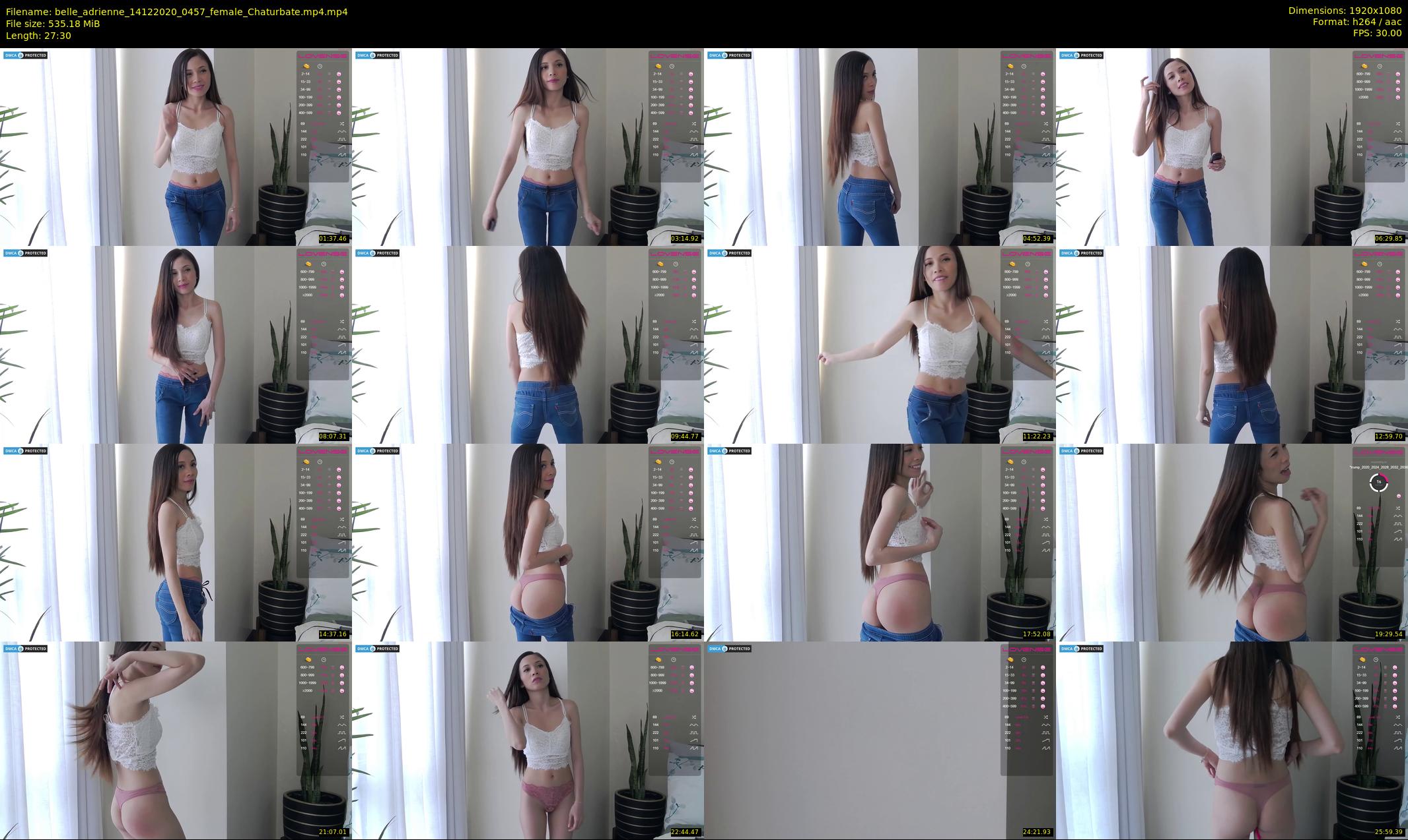 belle_adrienne — 28 minute Chaturbate couple cam show recording, 1080p, Dec 14, 2020