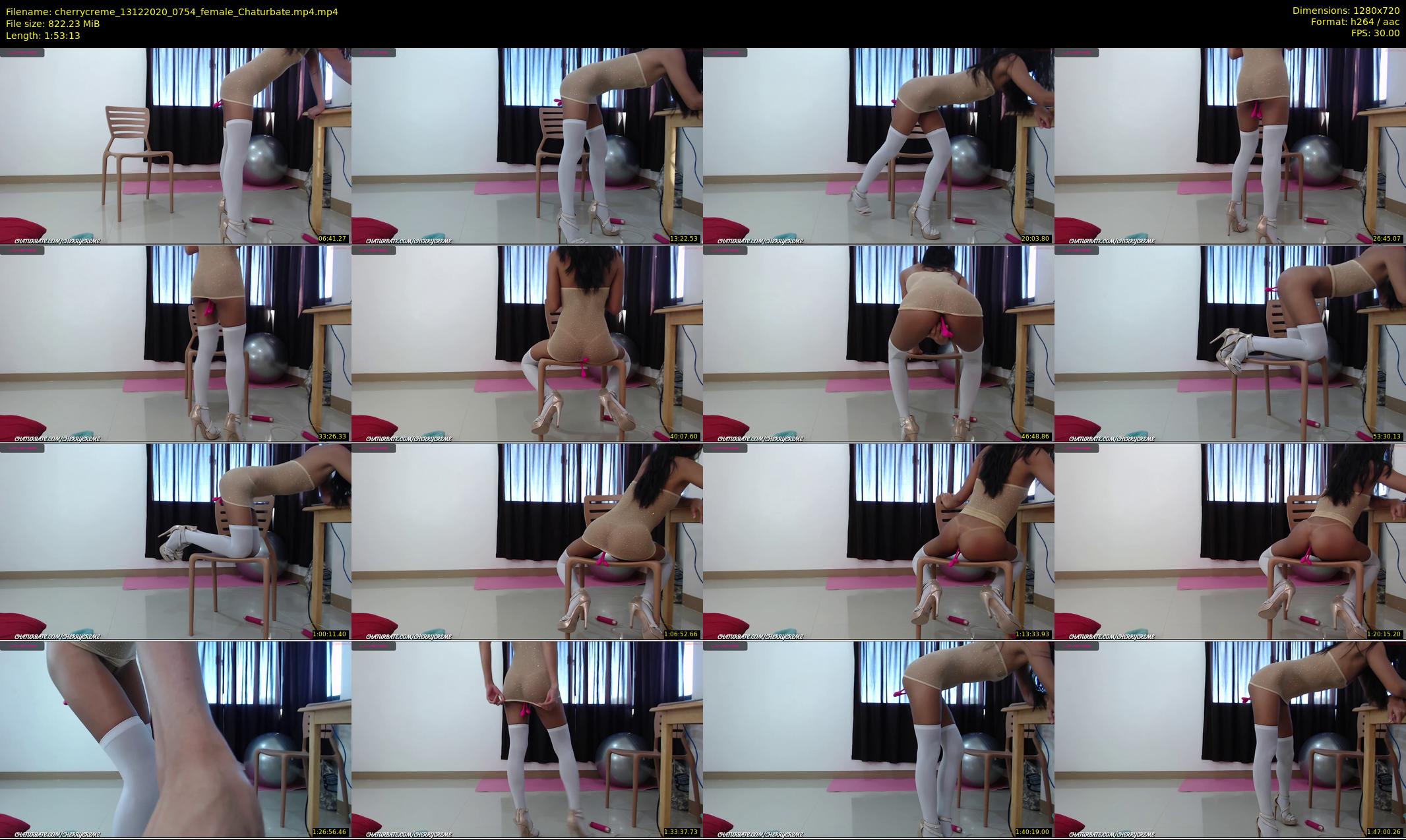 cherrycreme — 114 minute Chaturbate female cam show recording, 720p, Dec 13, 2020