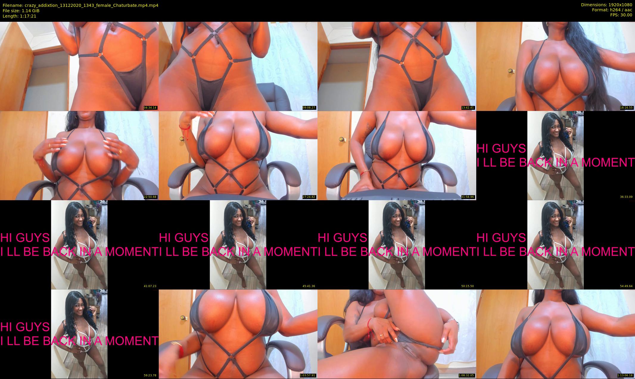 crazy_addixtion — 78 minute Chaturbate female cam show recording, 1080p, Dec 13, 2020