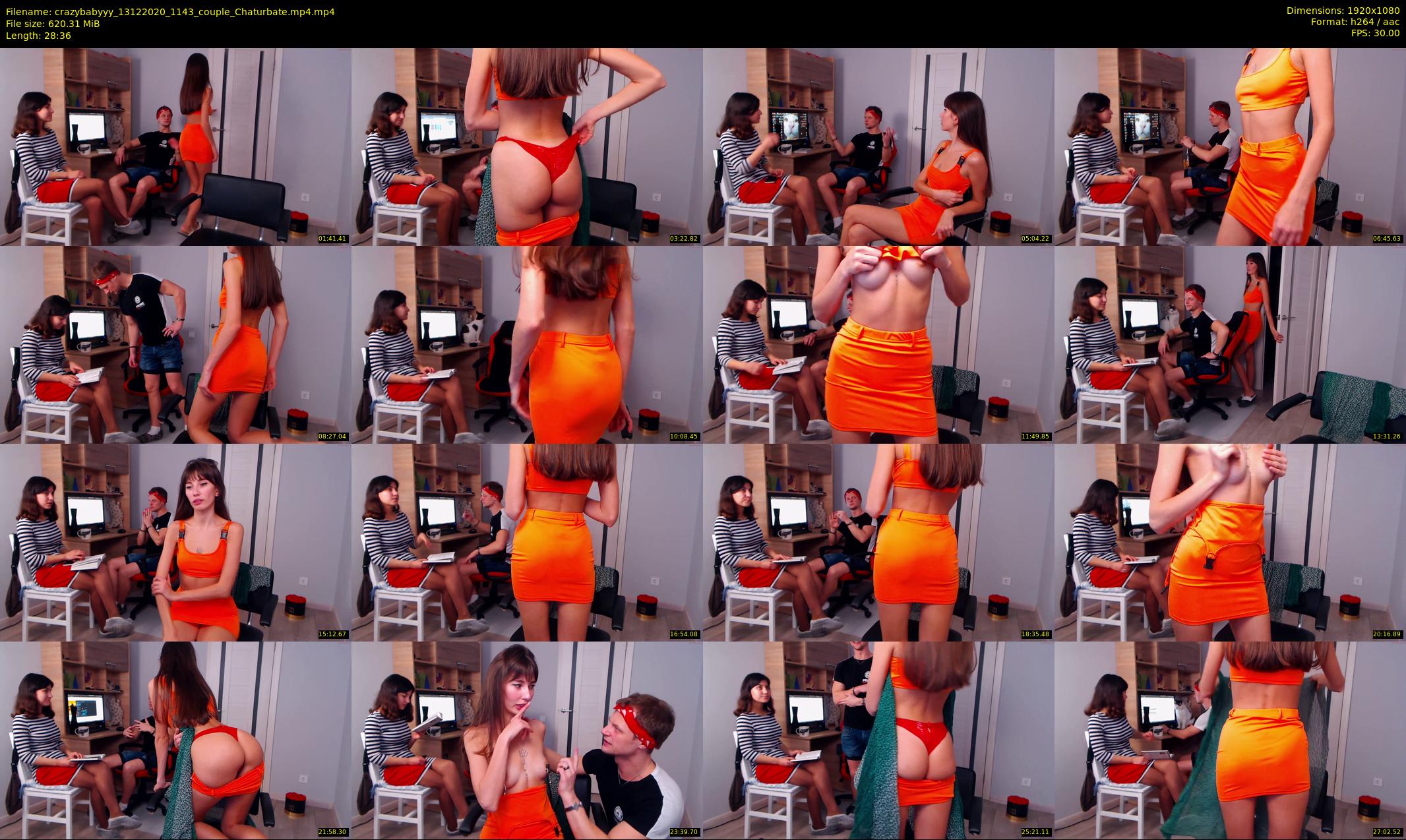 crazybabyyy — 29 minute Chaturbate couple cam show recording, 1080p, Dec 13, 2020