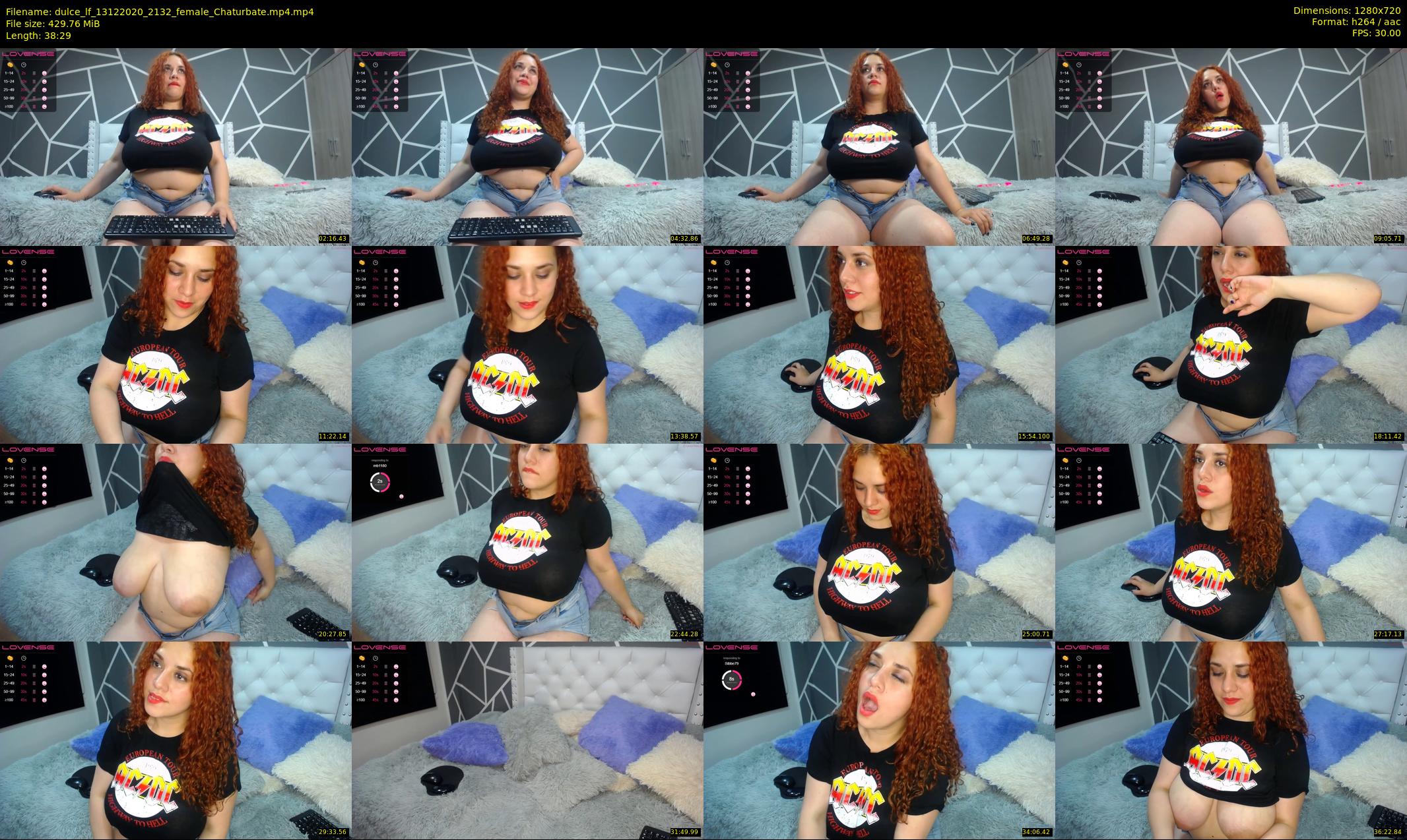 dulce_lf — 39 minute Chaturbate female cam show recording, 720p, Dec 13, 2020