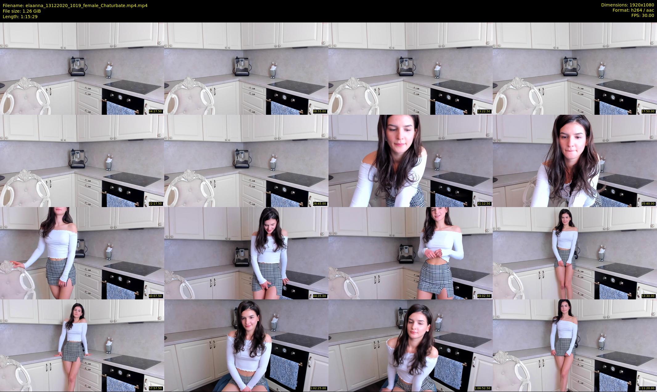elaanna — 76 minute Chaturbate female cam show recording, 1080p, Dec 13, 2020