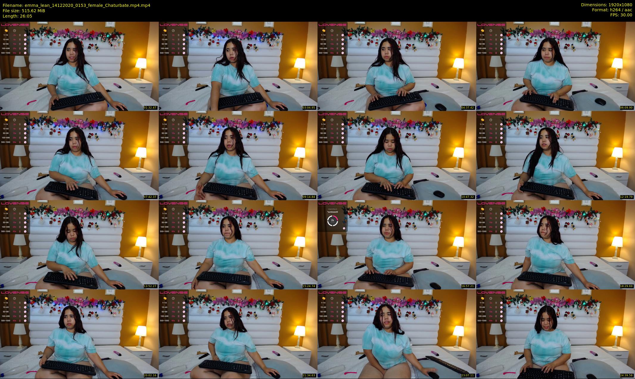 emma_lean — 27 minute Chaturbate female cam show recording, 1080p, Dec 14, 2020