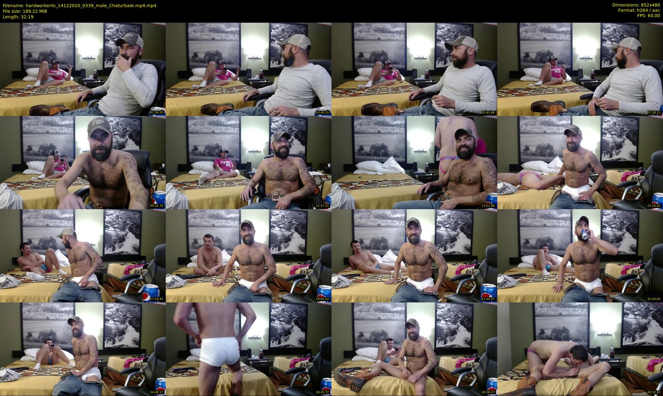 hardworkertn — 33 minute Chaturbate male cam show recording, 480p, Dec 14, 2020