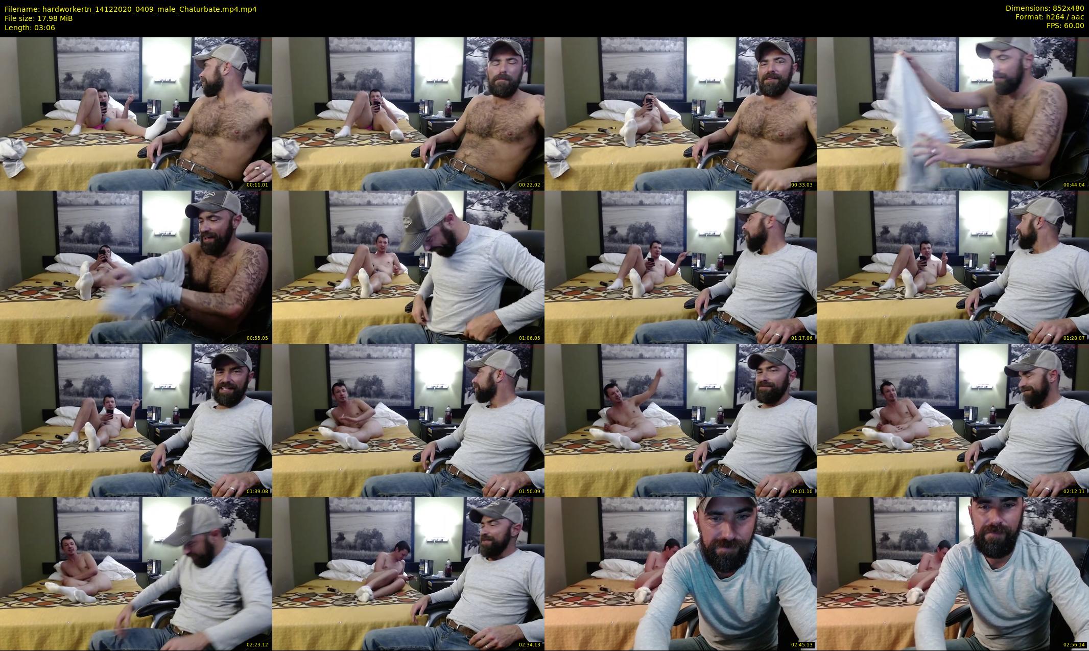 hardworkertn — 4 minute Chaturbate male cam show recording, 480p, Dec 14, 2020