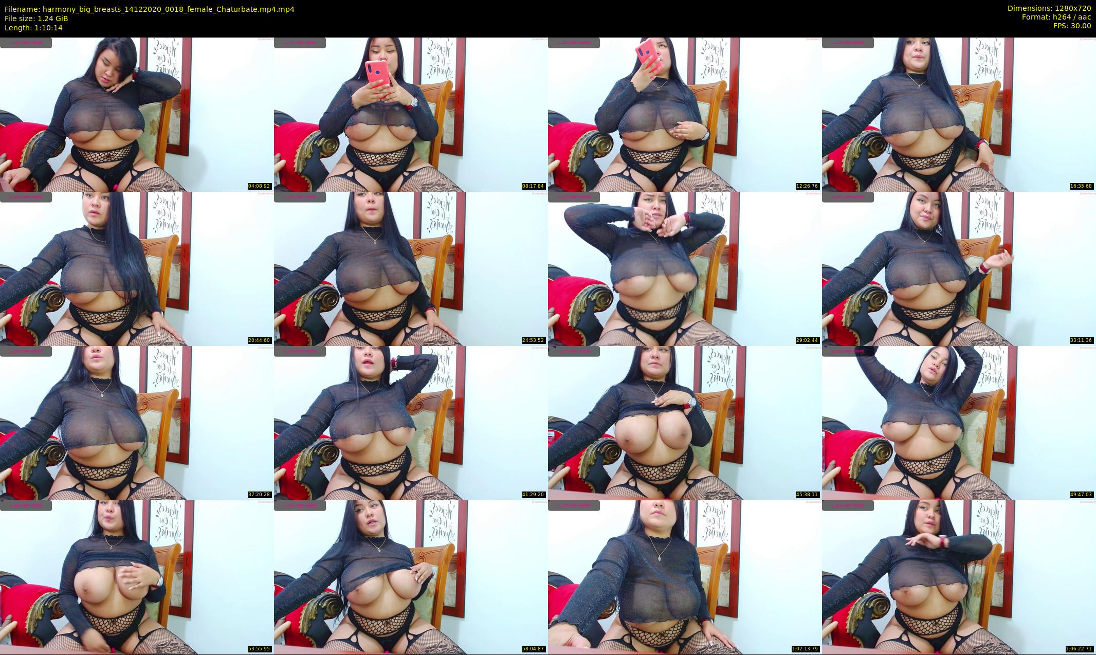 harmony_big_breasts — 71 minute Chaturbate female cam show recording, 720p, Dec 14, 2020