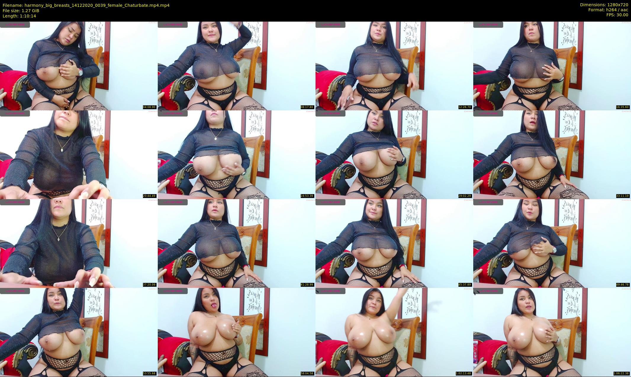 harmony_big_breasts — 71 minute Chaturbate female cam show recording, 720p, Dec 14, 2020