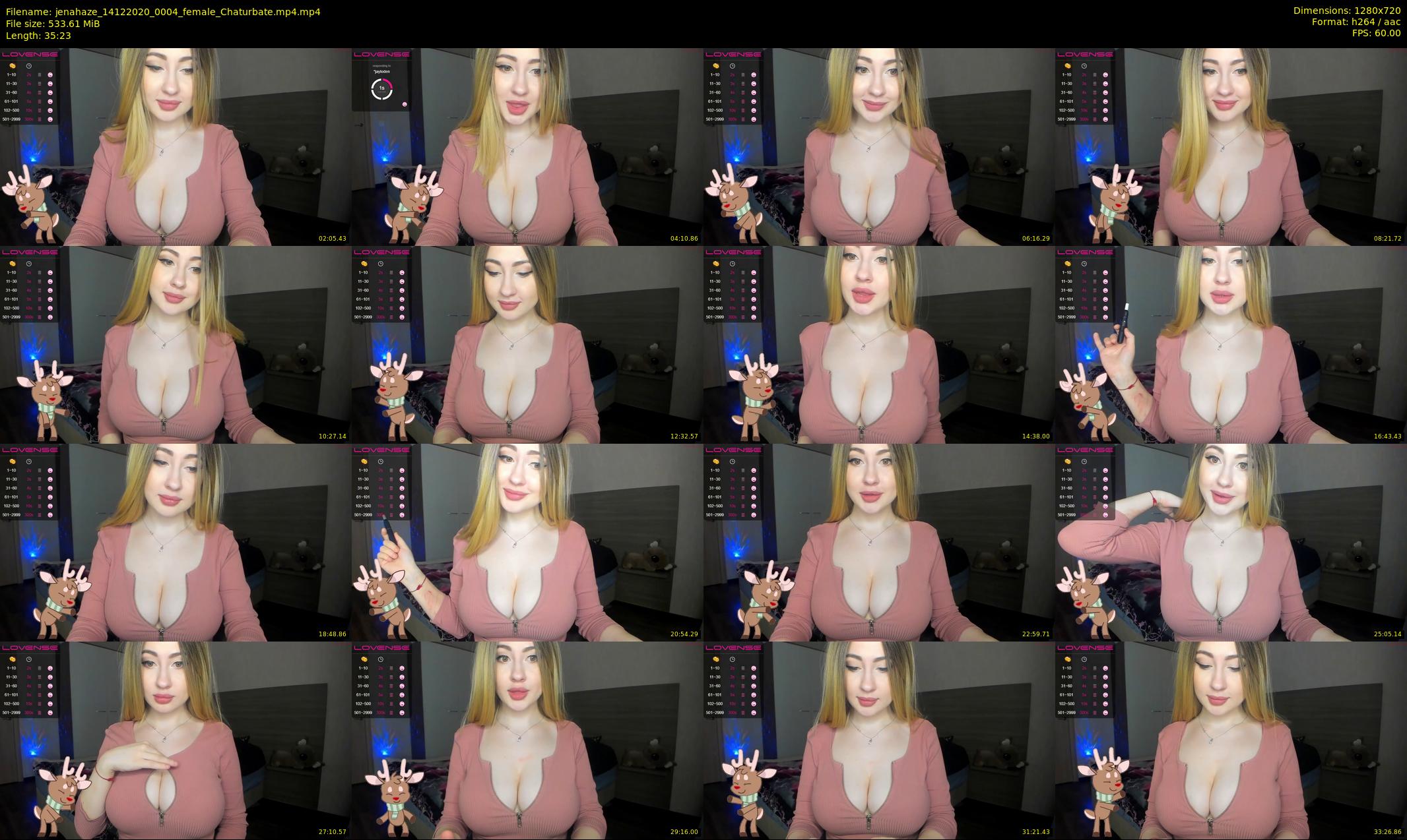 jenahaze — 36 minute Chaturbate female cam show recording, 720p, Dec 14, 2020