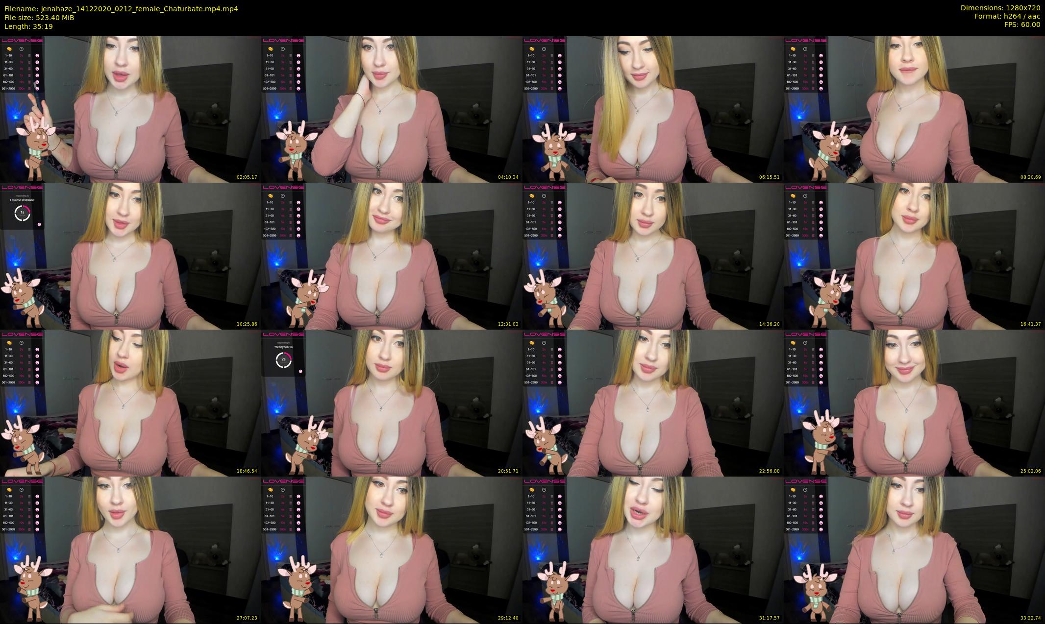 jenahaze — 36 minute Chaturbate female cam show recording, 720p, Dec 14, 2020