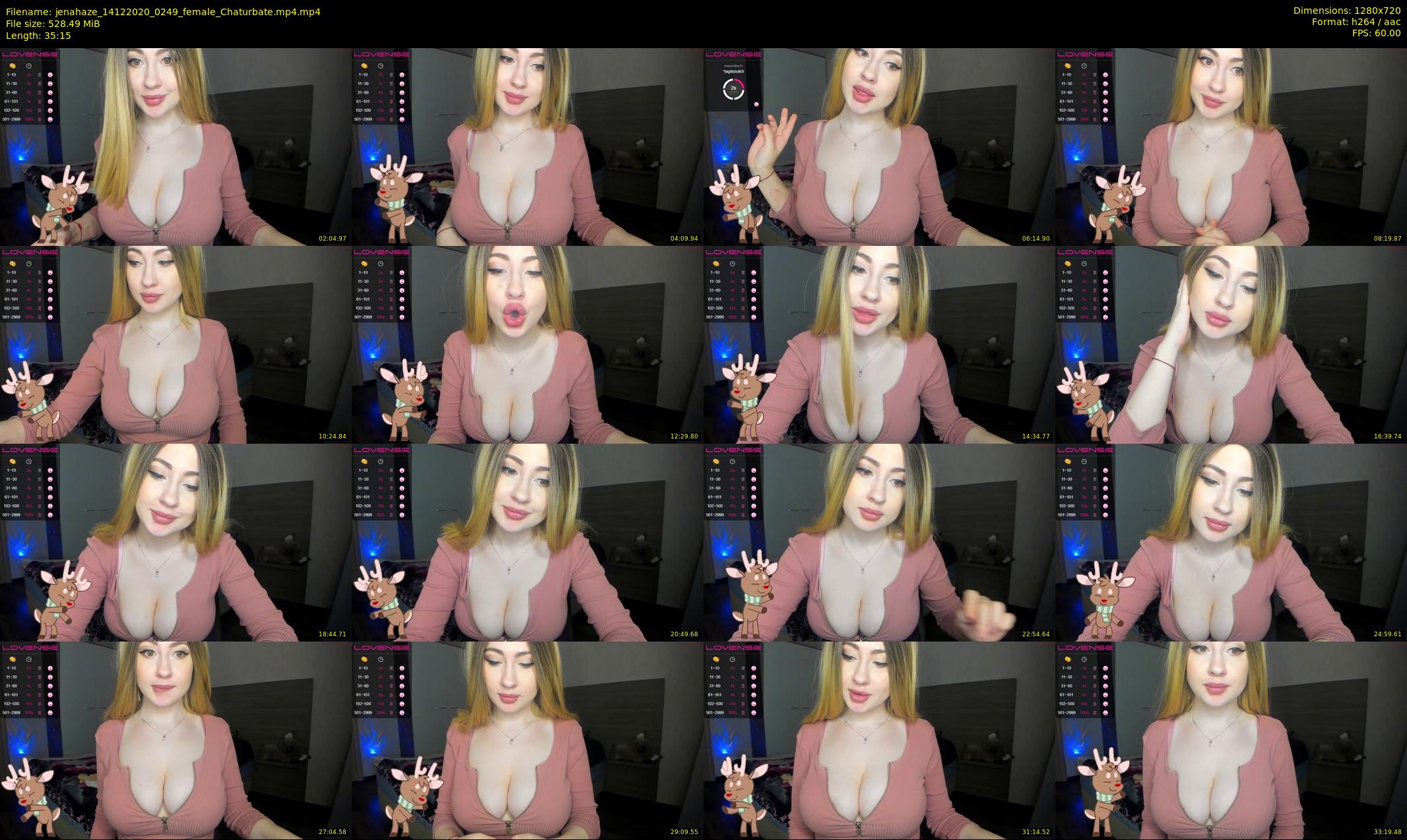 jenahaze — 36 minute Chaturbate female cam show recording, 720p, Dec 14, 2020