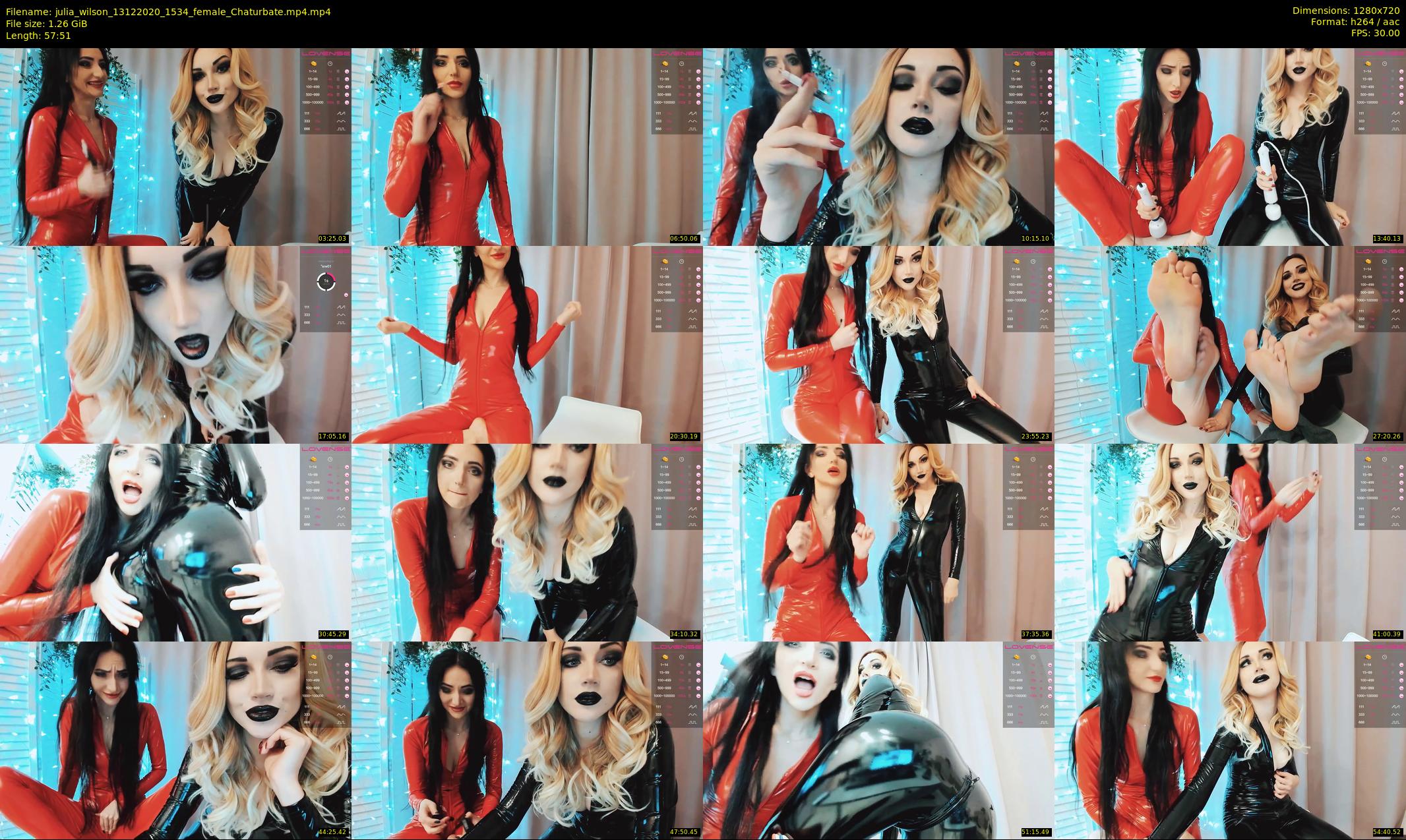 julia_wilson — 58 minute Chaturbate female cam show recording, 720p, Dec 13, 2020