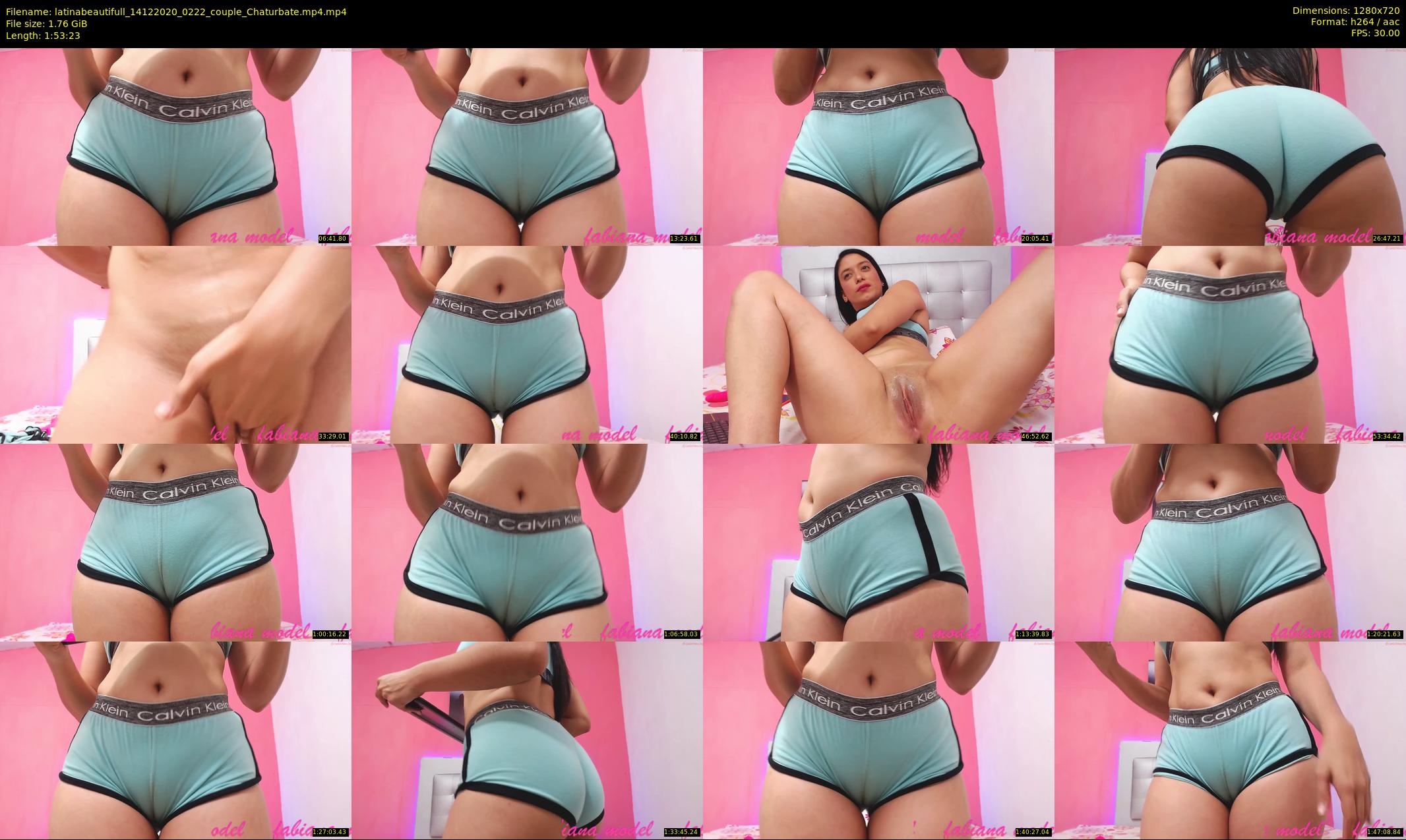 latinabeautifull — 114 minute Chaturbate female cam show recording, 720p, Dec 14, 2020