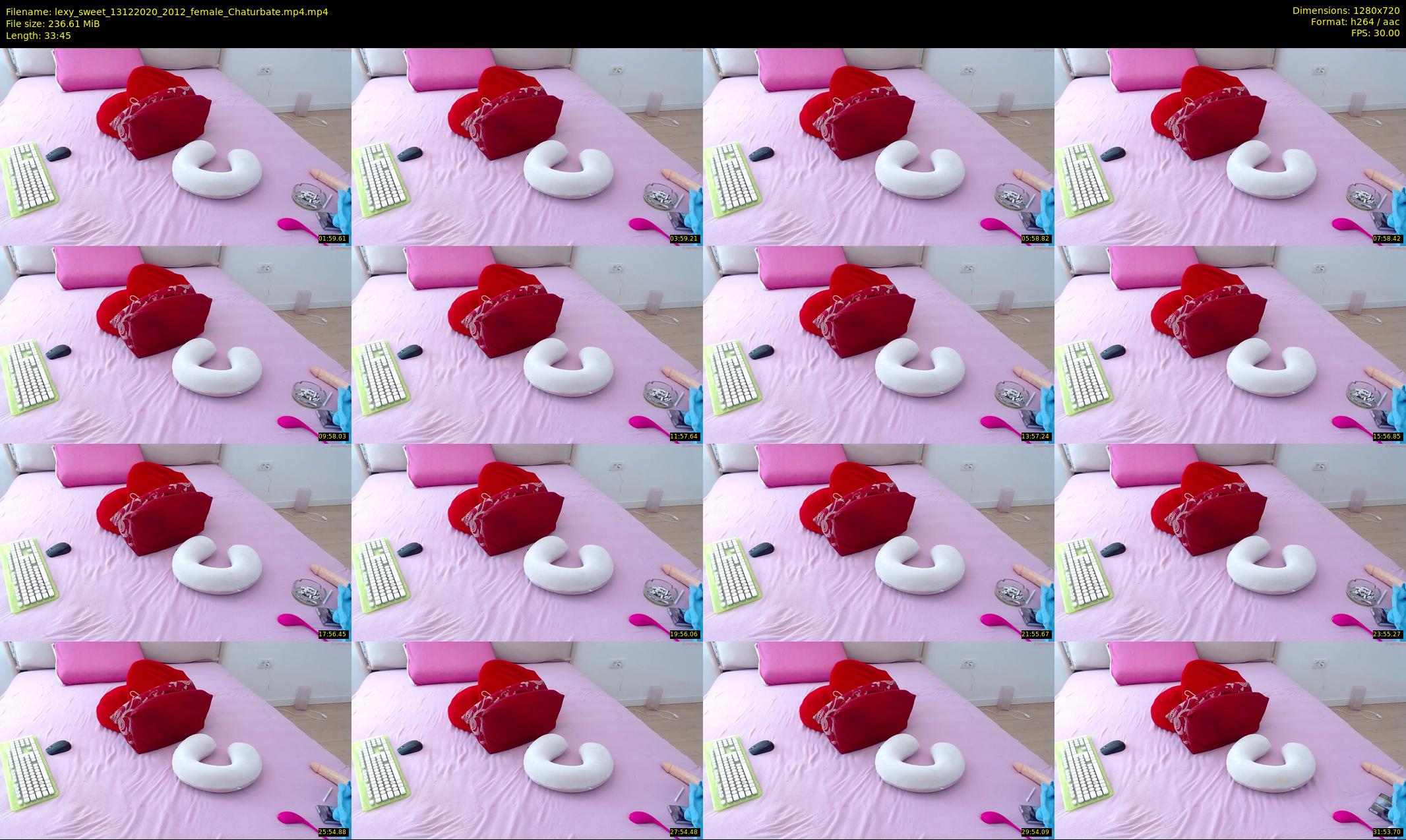 lexy_sweet — 34 minute Chaturbate female cam show recording, 720p, Dec 13, 2020