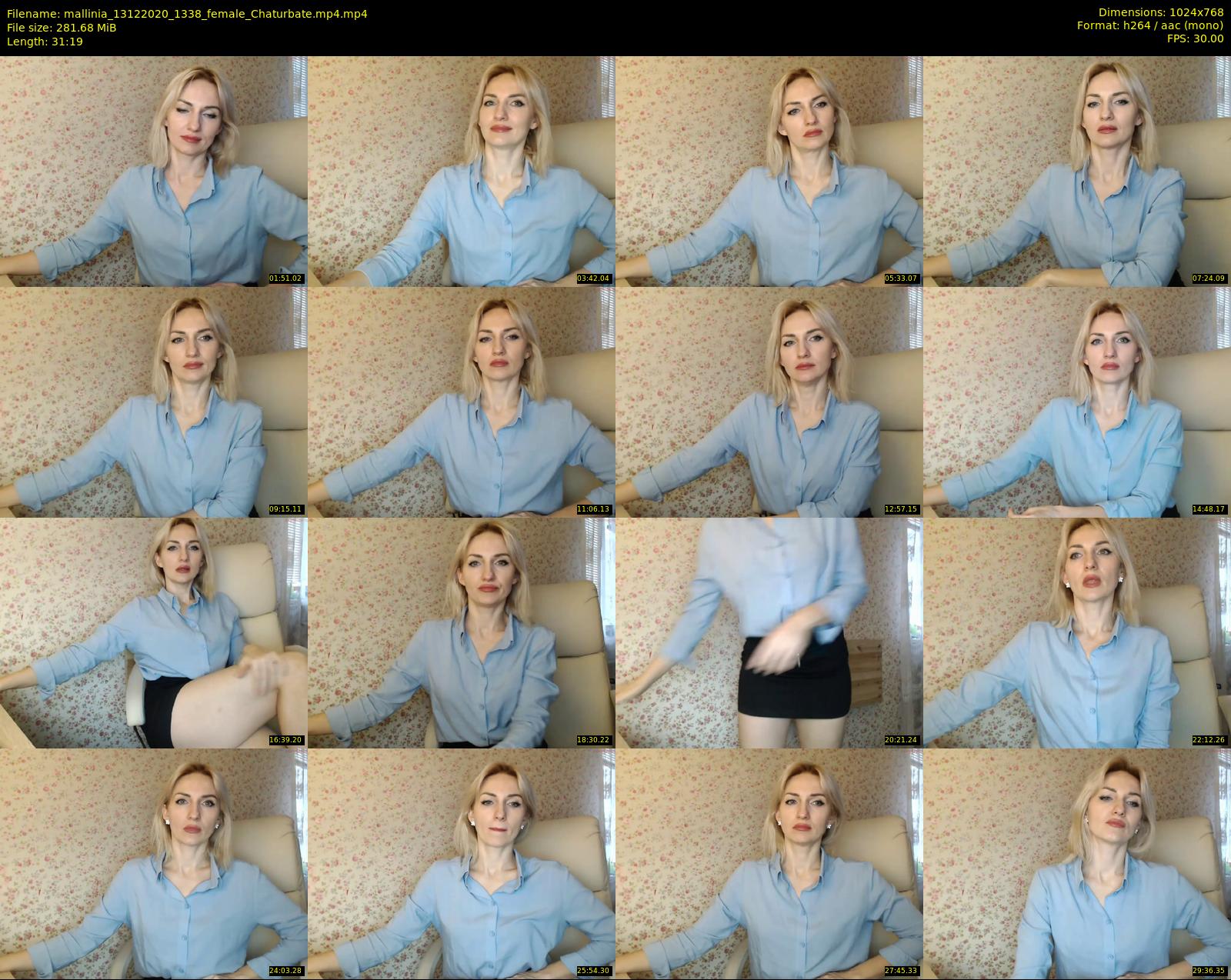 mallinia — 32 minute Chaturbate female cam show recording, 720p, Dec 13, 2020
