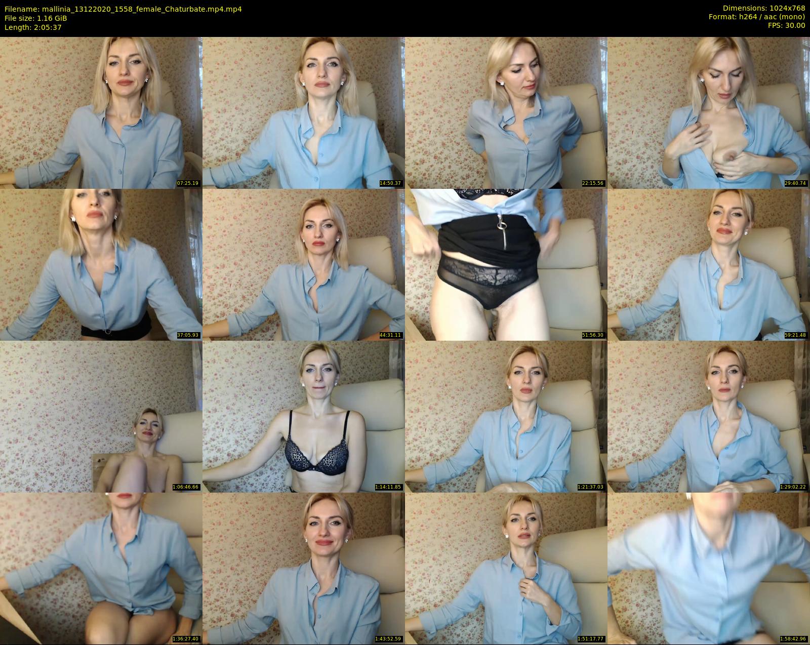 mallinia — 126 minute Chaturbate female cam show recording, 720p, Dec 13, 2020