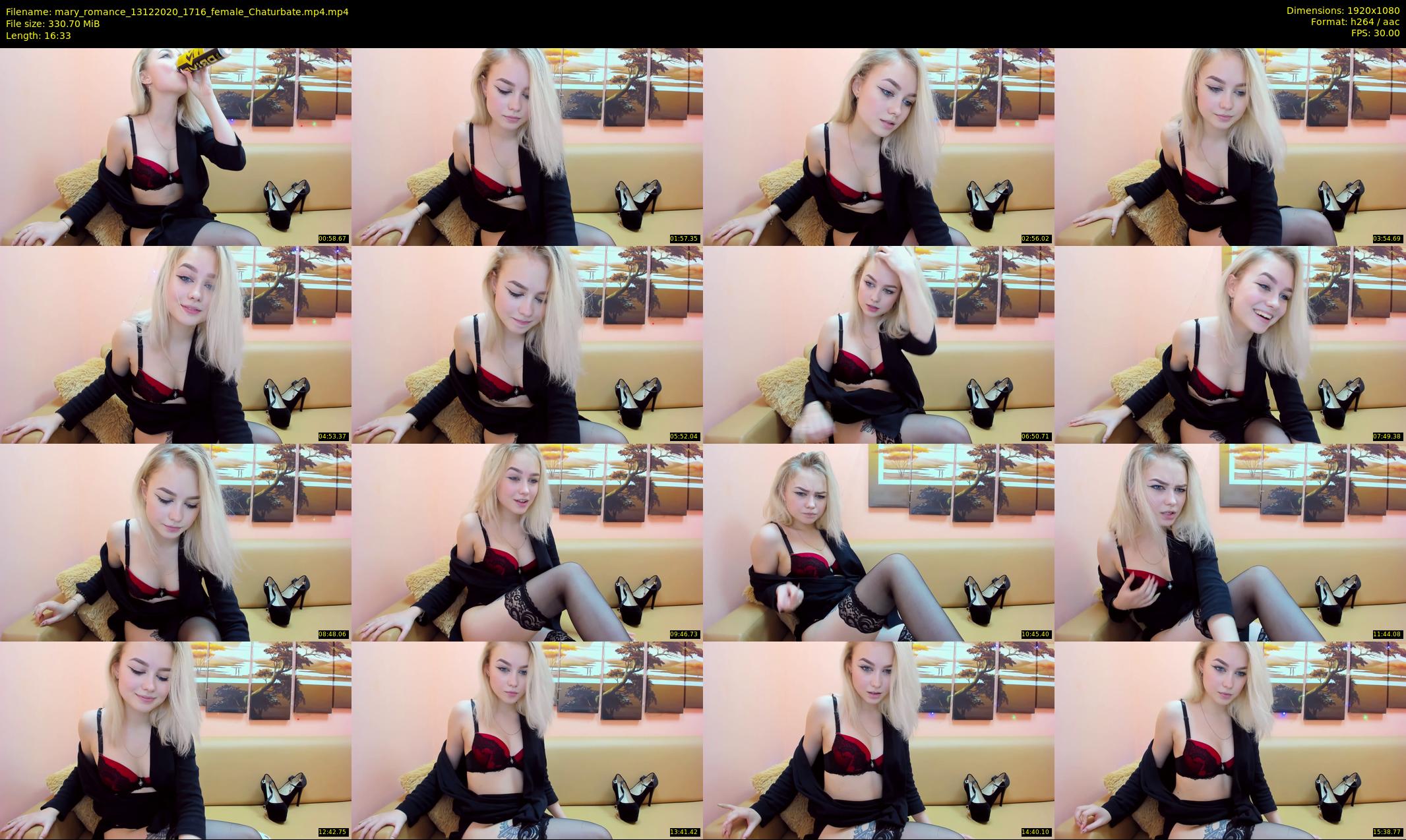 mary_romance — 17 minute Chaturbate female cam show recording, 1080p, Dec 13, 2020
