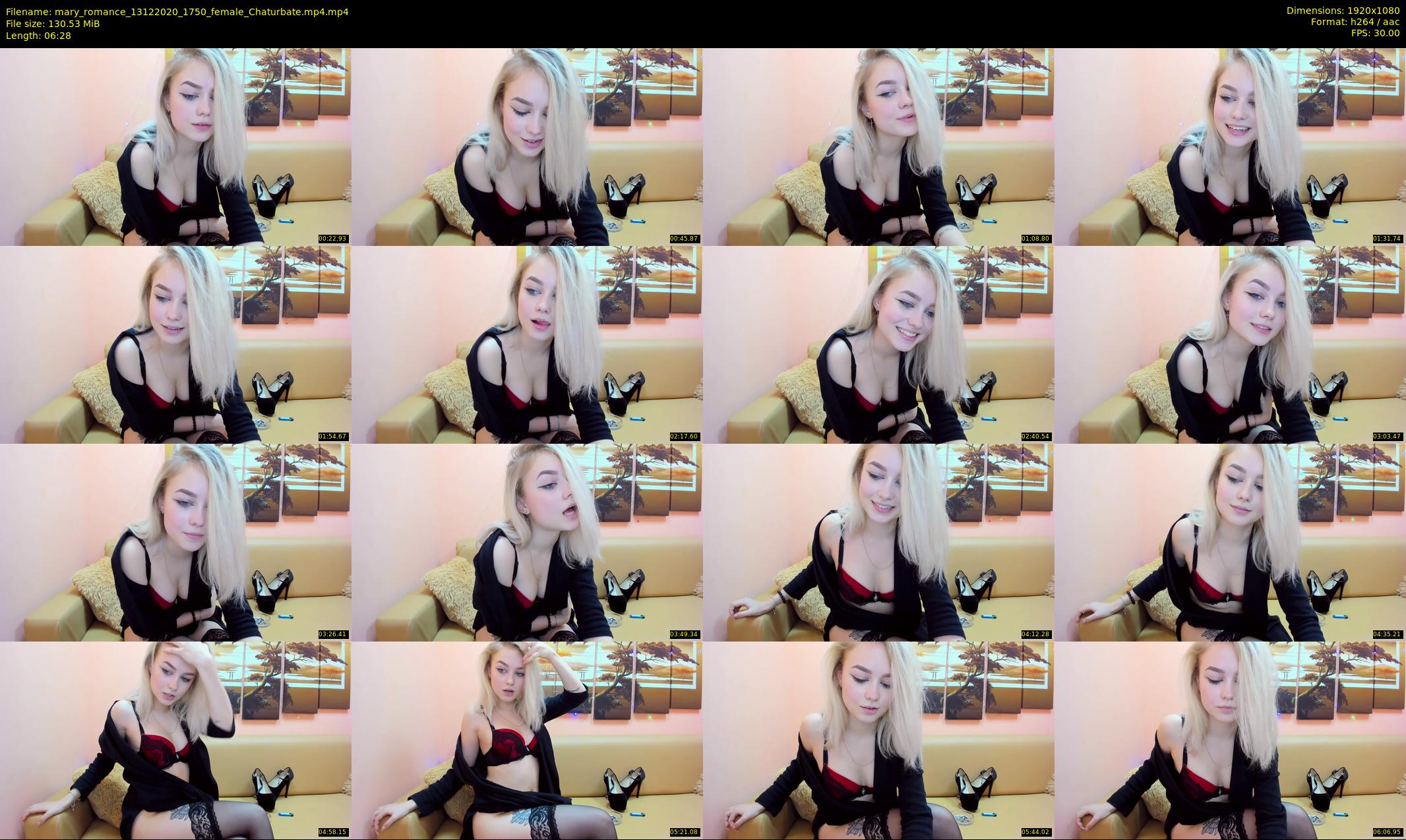 mary_romance — 7 minute Chaturbate female cam show recording, 1080p, Dec 13, 2020