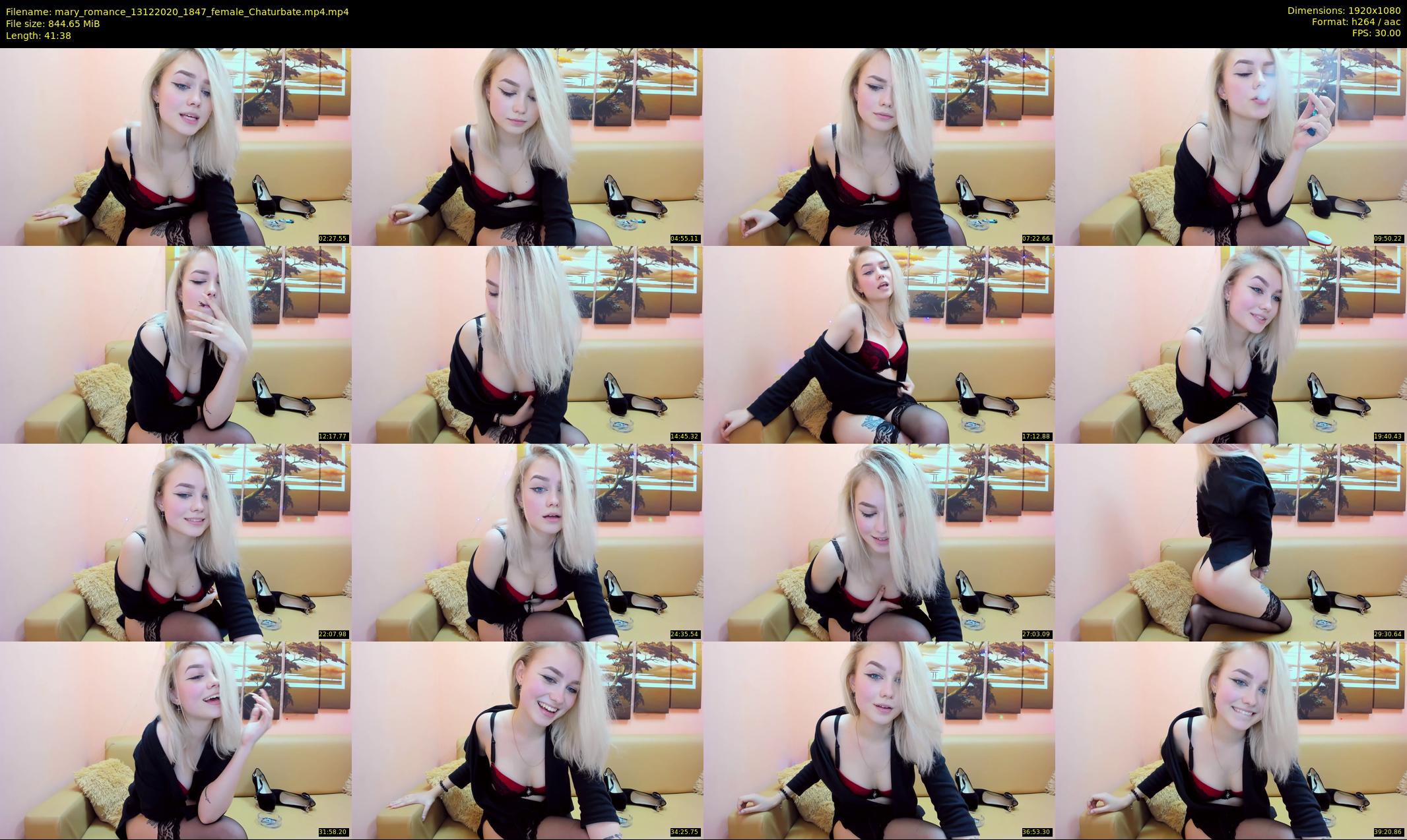 mary_romance — 42 minute Chaturbate female cam show recording, 1080p, Dec 13, 2020