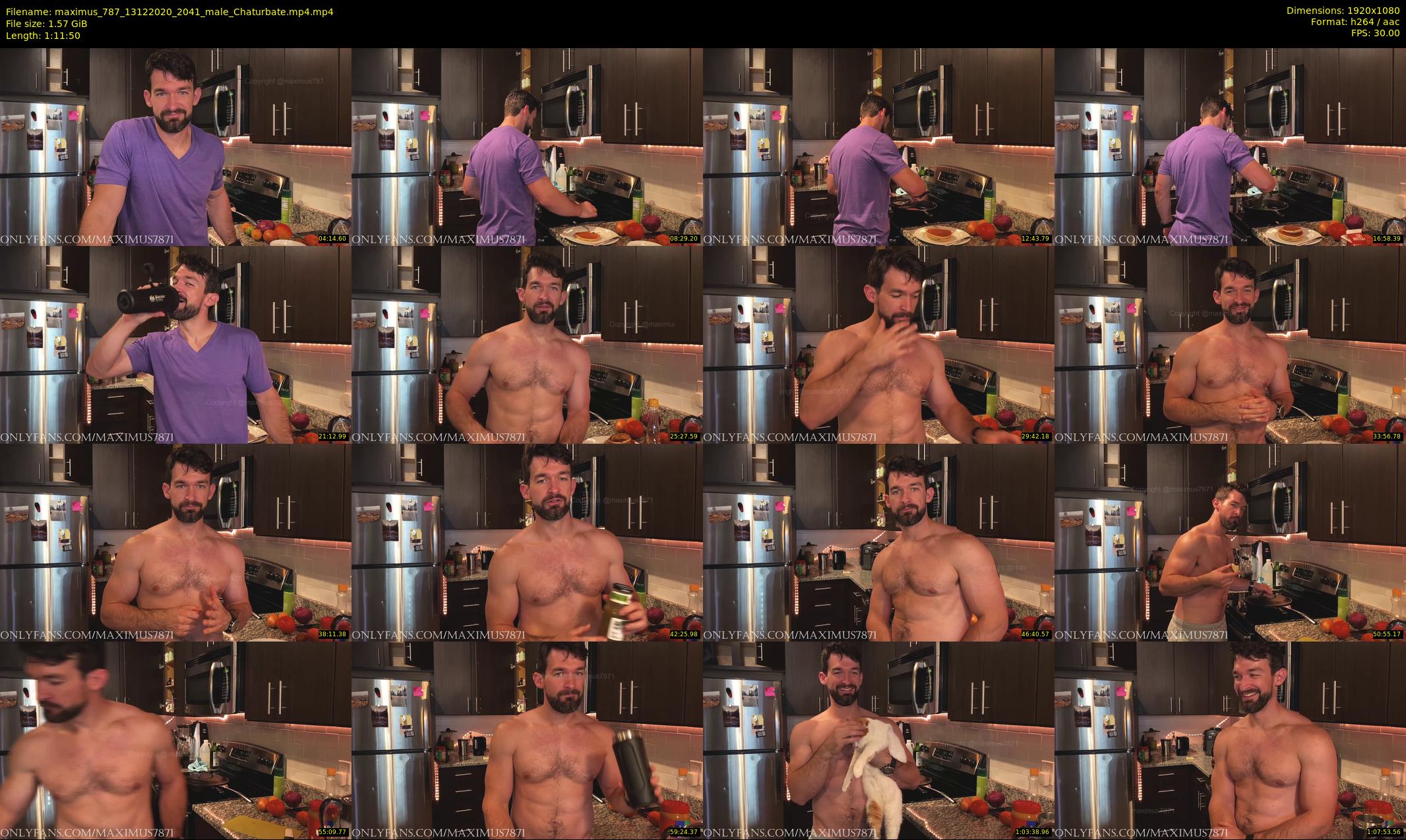 maximus_787 — 72 minute Chaturbate male cam show recording, 1080p, Dec 13, 2020